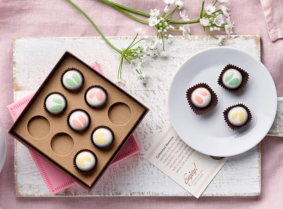 Bunny & Bee Chocolate Tower
