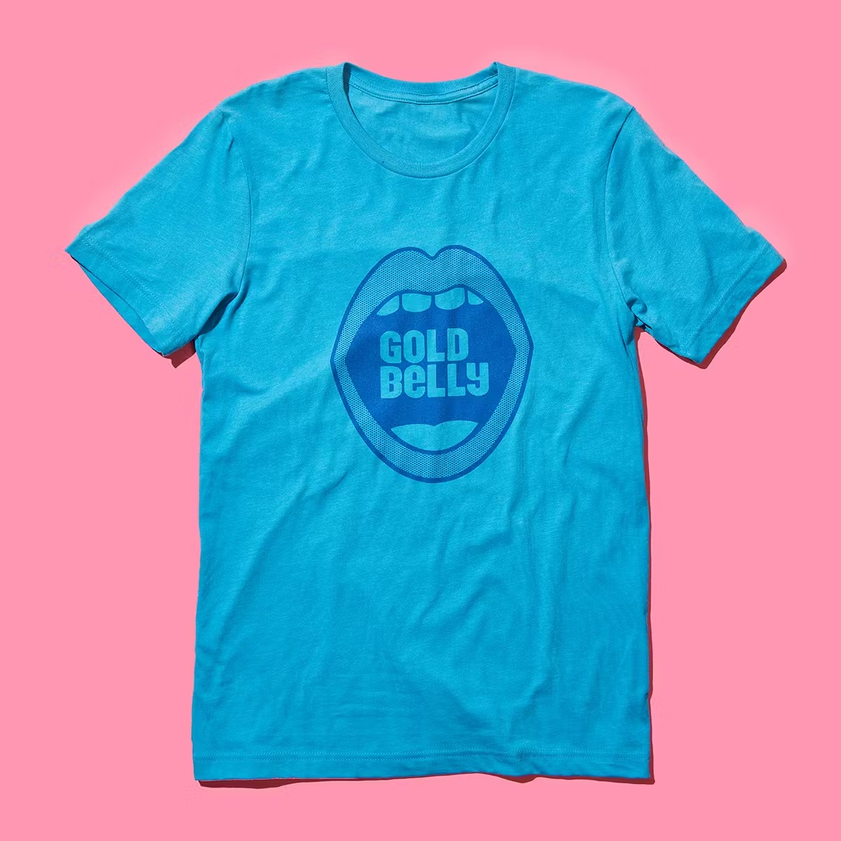 Goldbelly Blue Mouth T-Shirt