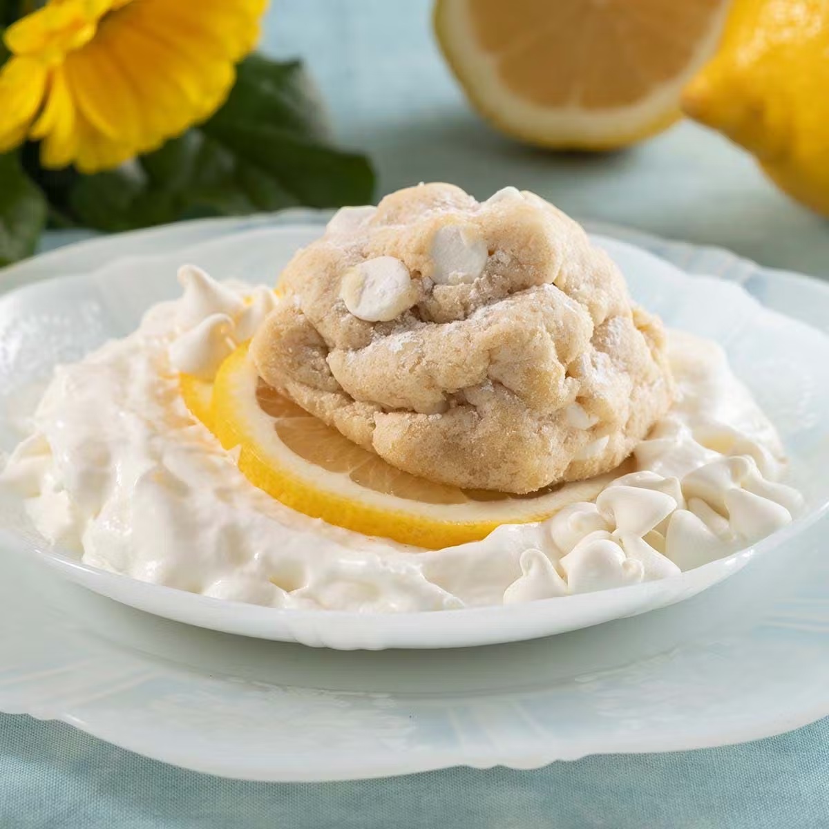 White Chocolate Lemon Chiffon Cookie Dozen