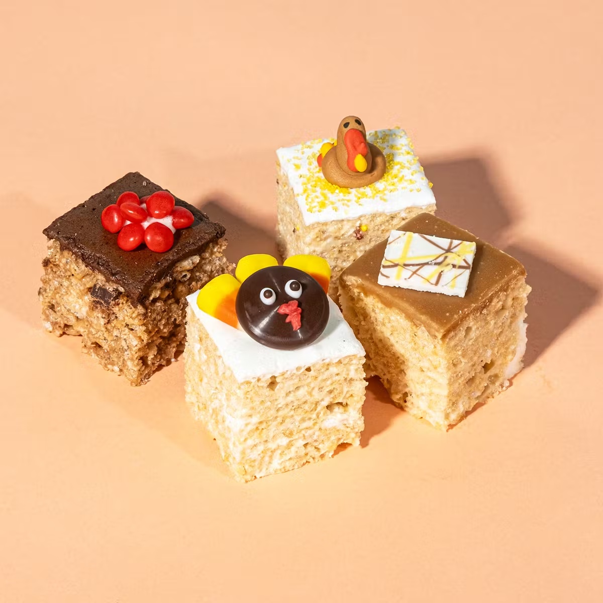 Thanksgiving Rice Krispie Treats - 12 Pack