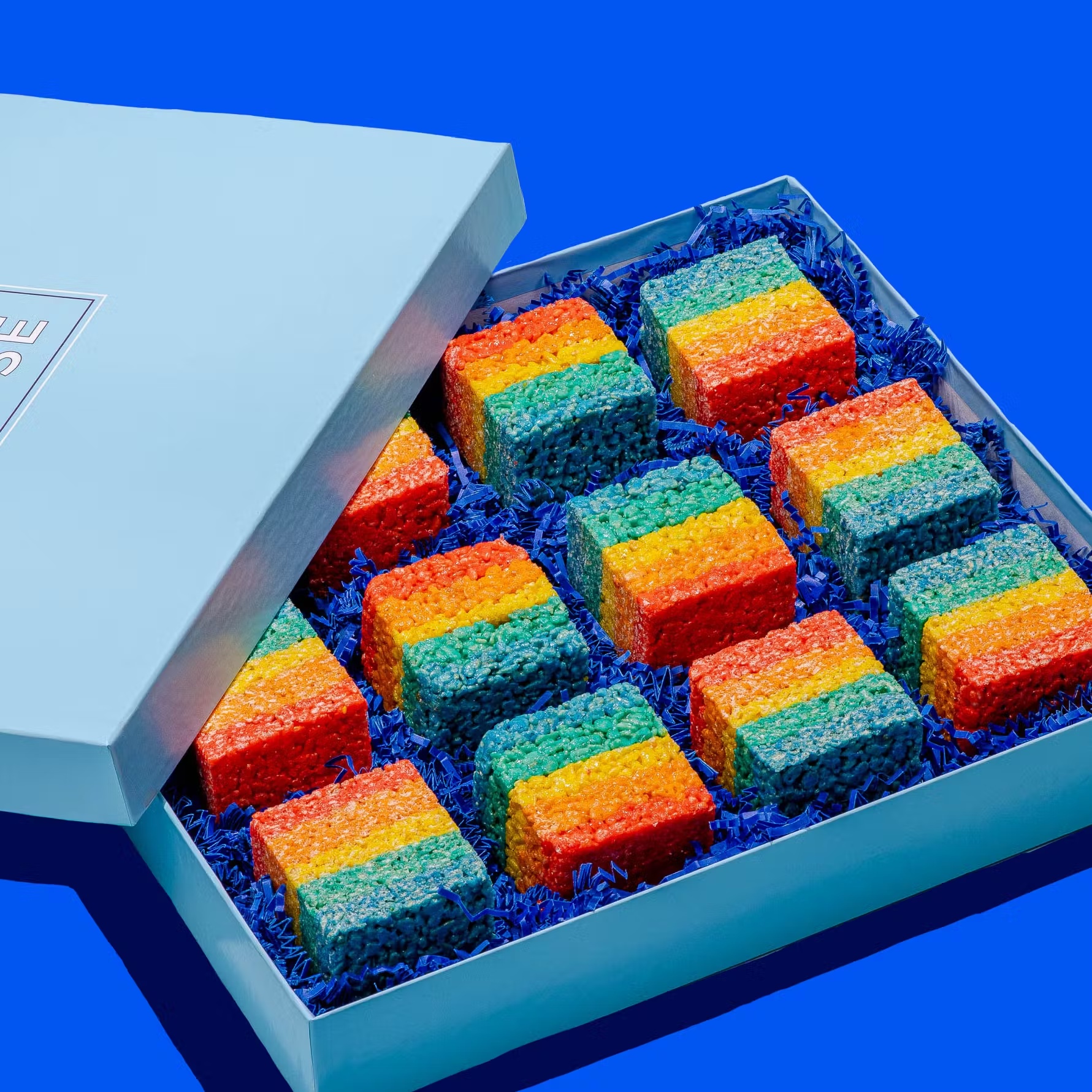 Rainbow Rice Krispie Treats - 12 Pack