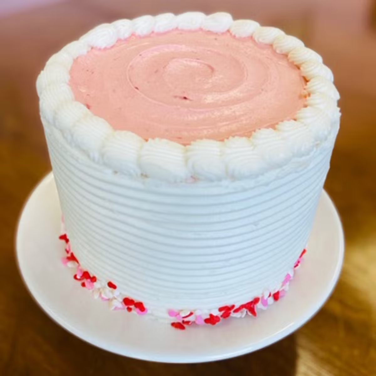 Strawberry Mousse Cake