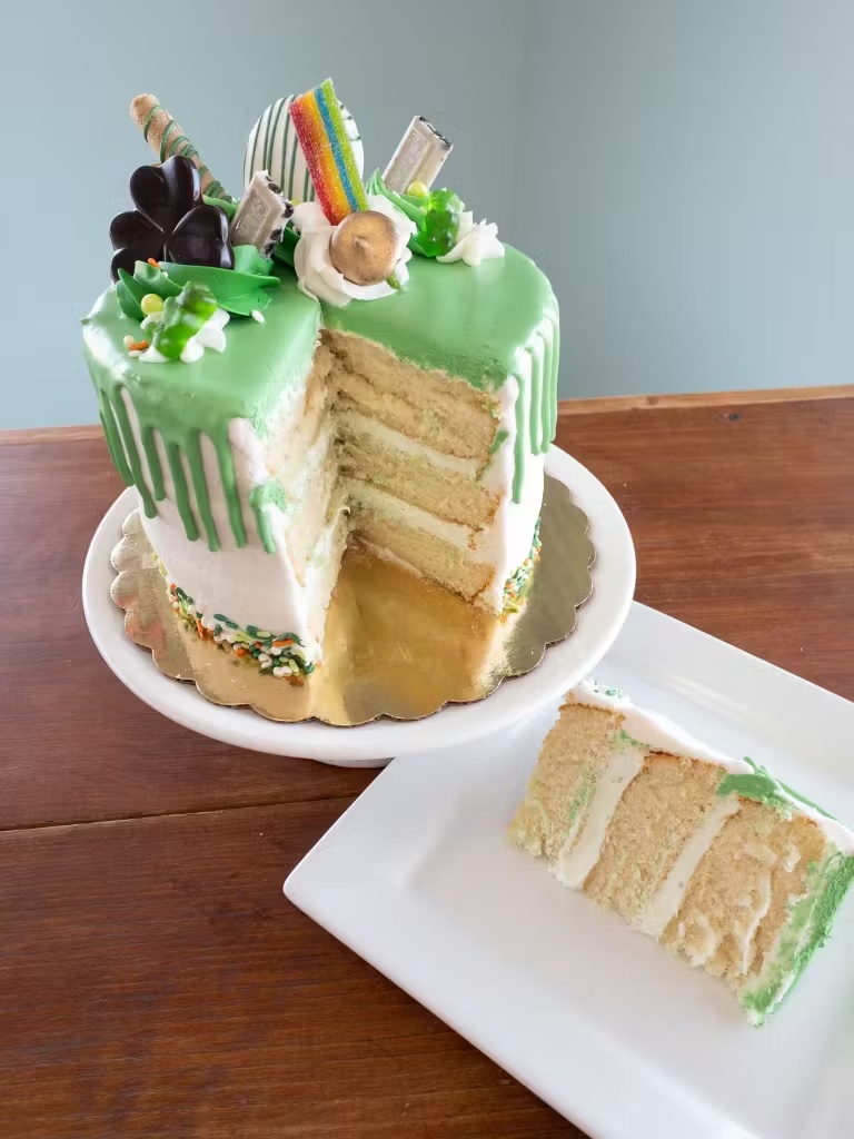 St. Patrick's Day Candy Cake