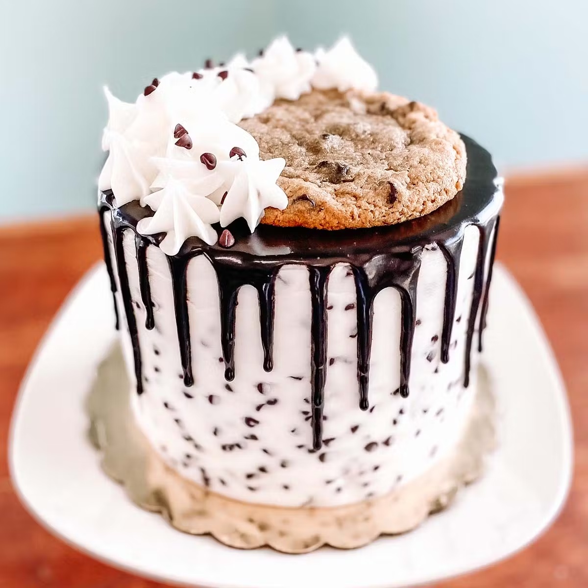 Chocolate Chip Cookie Cake