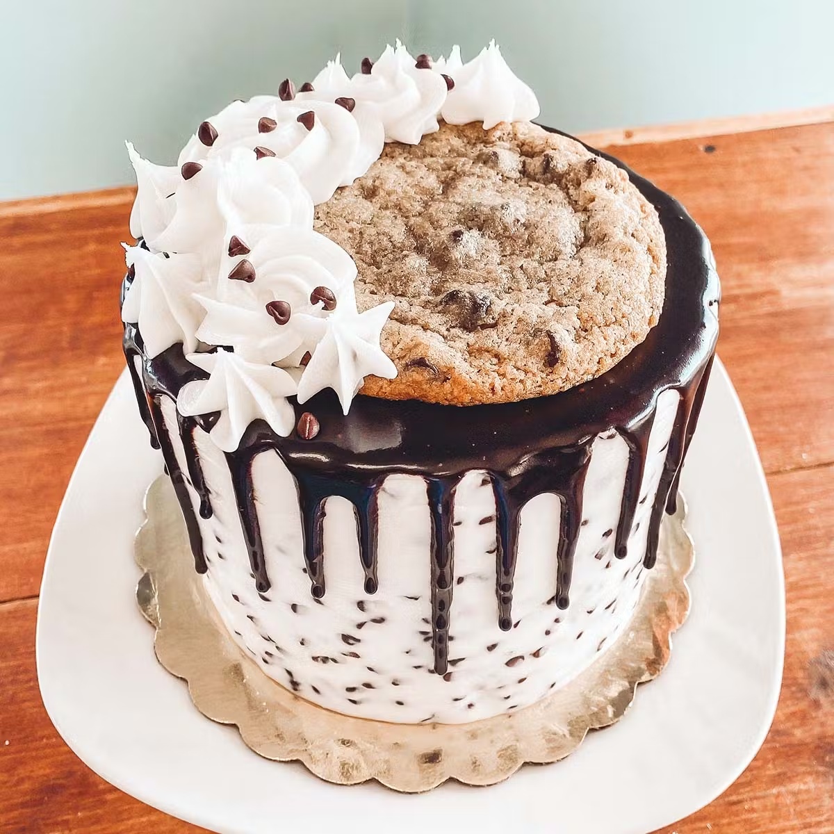 Chocolate Chip Cookie Cake