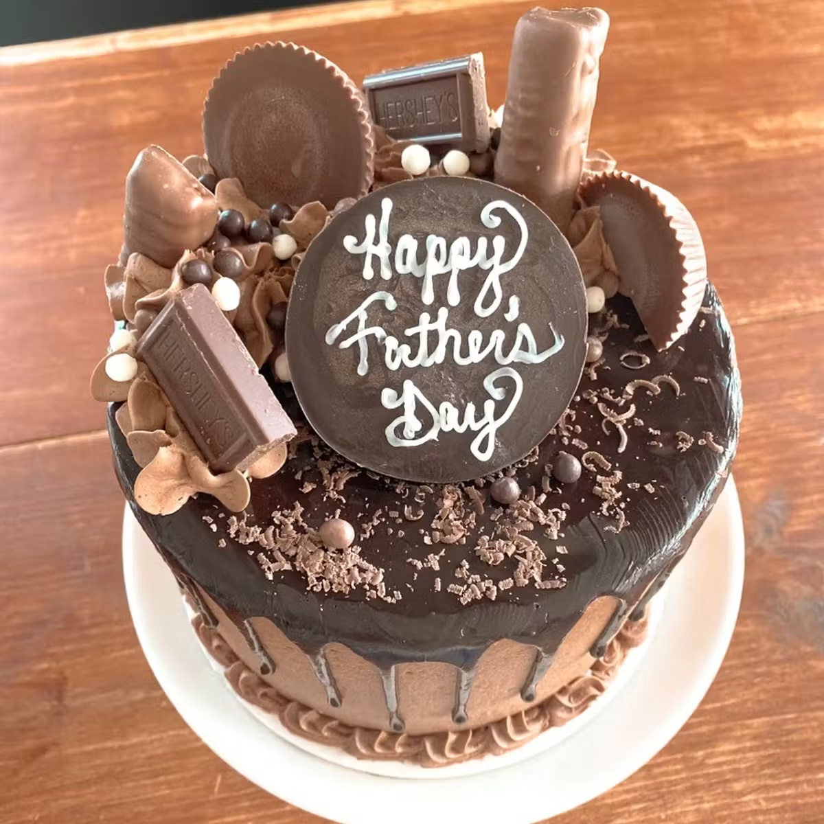 Father's Day Chocolate Passion Layer Cake