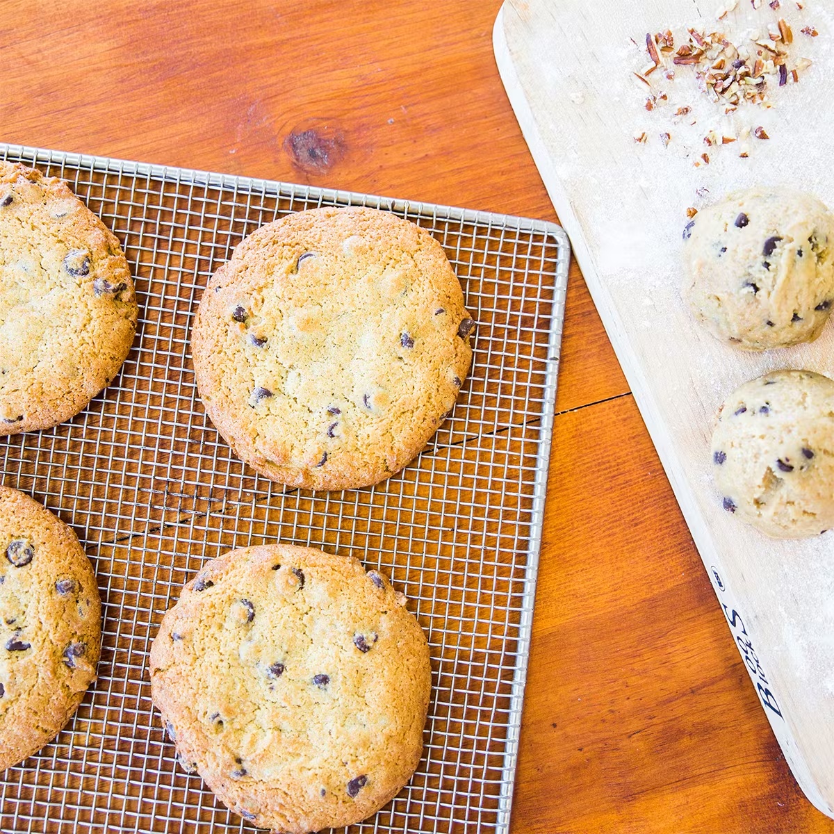 Chocolate Chip Large Cookies