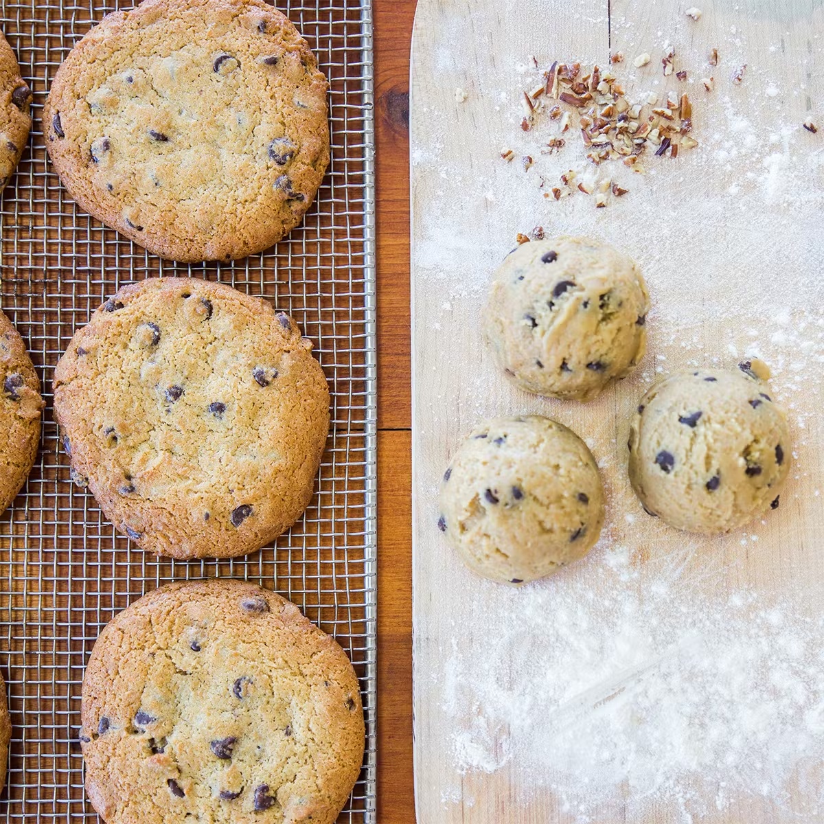 Chocolate Chip Large Cookies