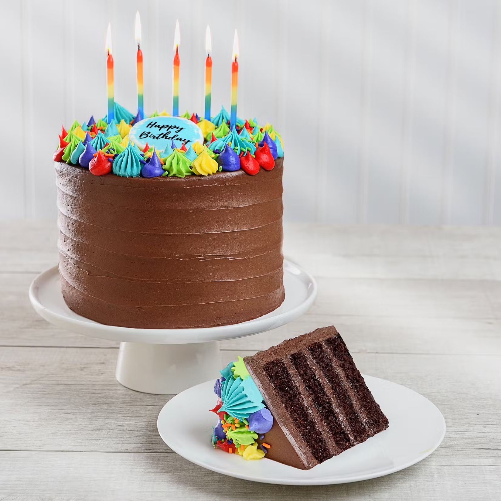 Gluten-Free Birthday Celebration Chocolate Layer Cake
