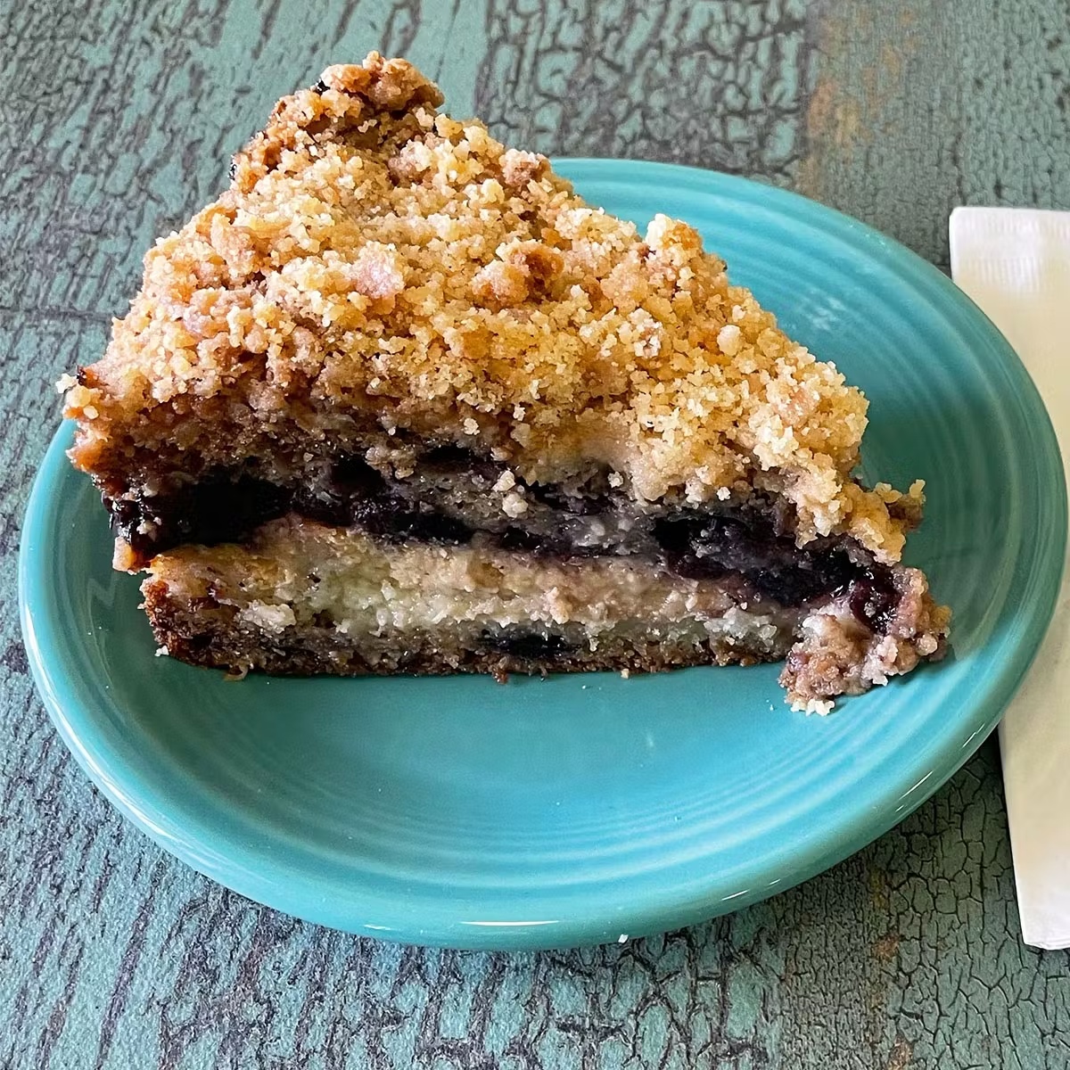 Blueberry Cream Cheese Coffee Cake