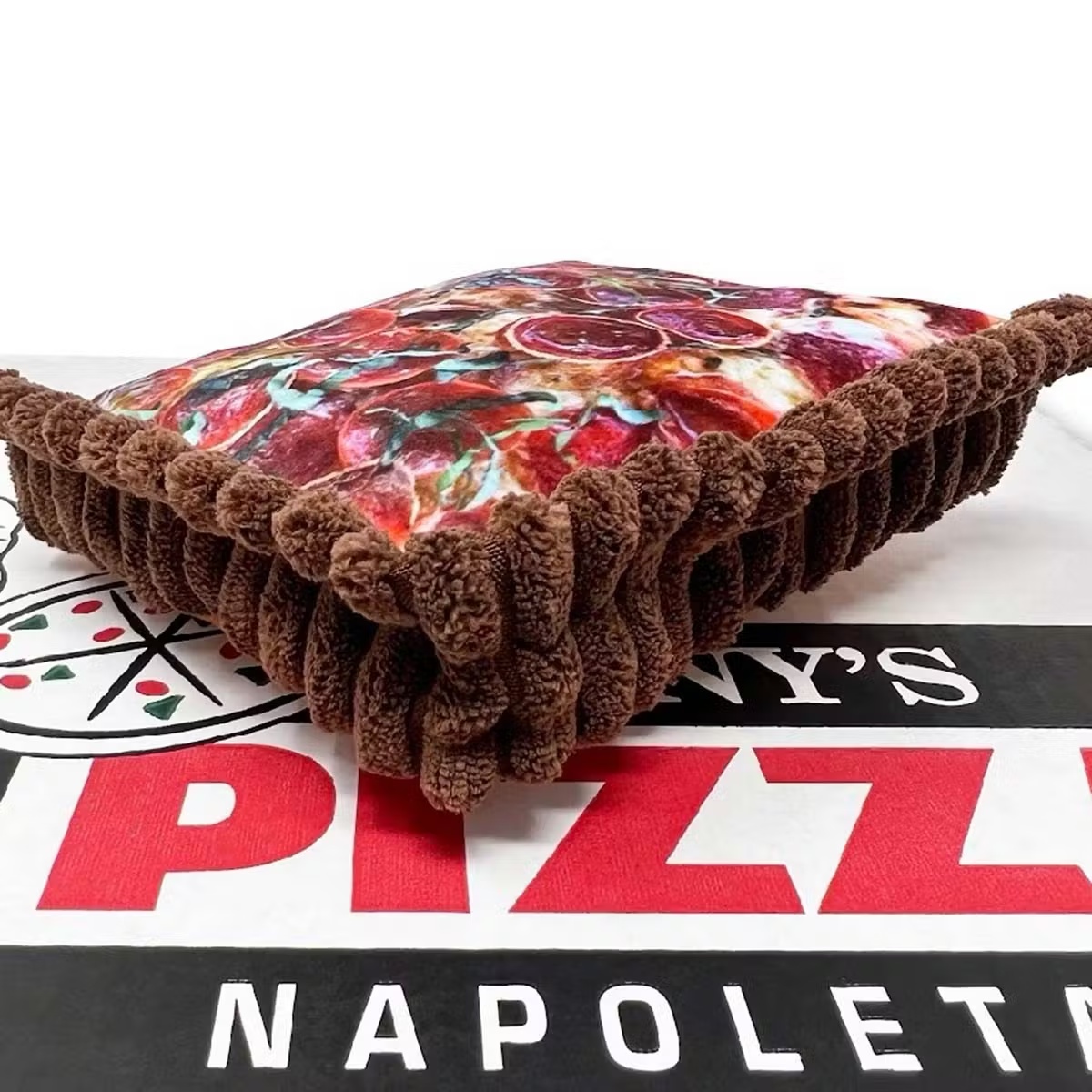 Tony's Pizza Dog Toy