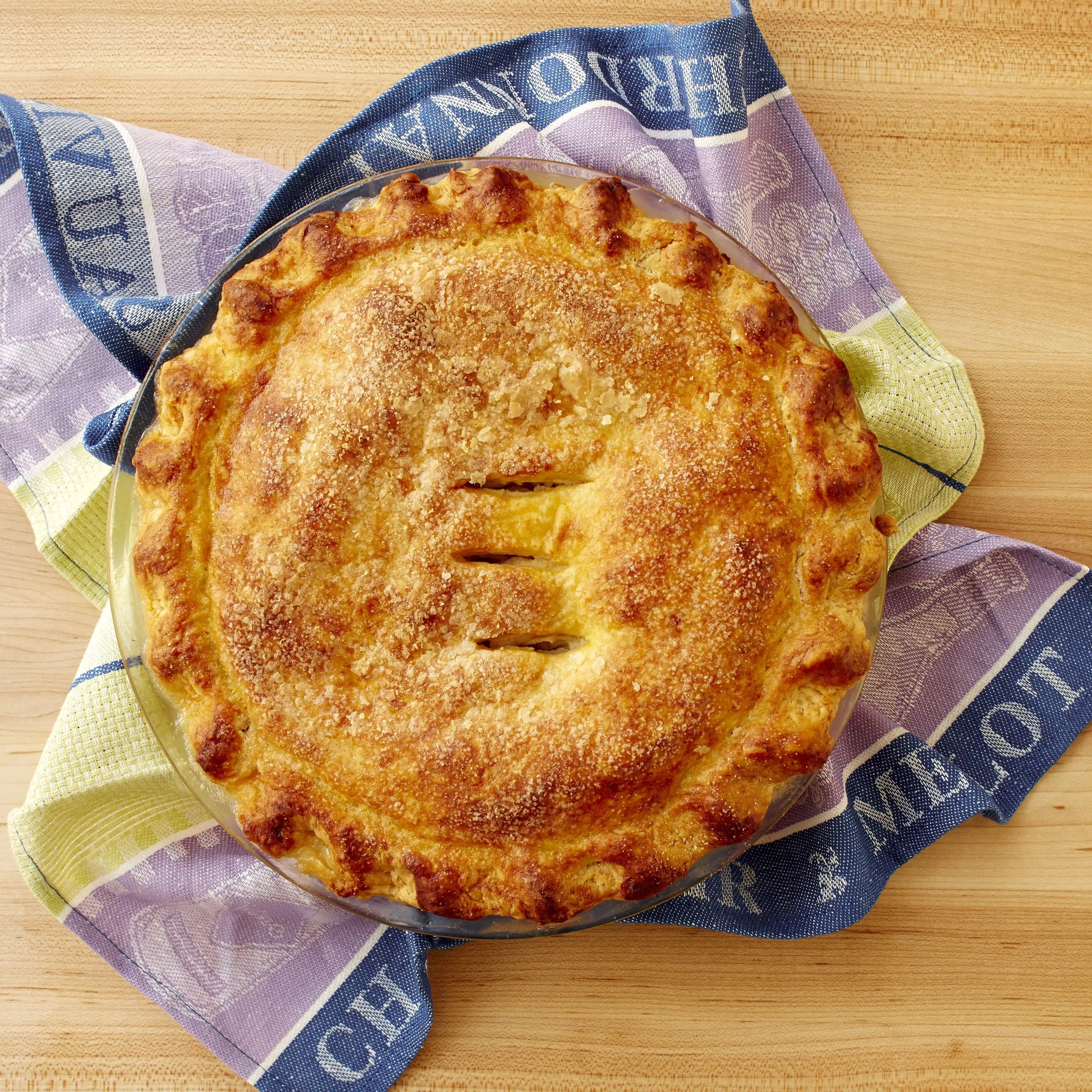 Cheddar Crust Apple Pie