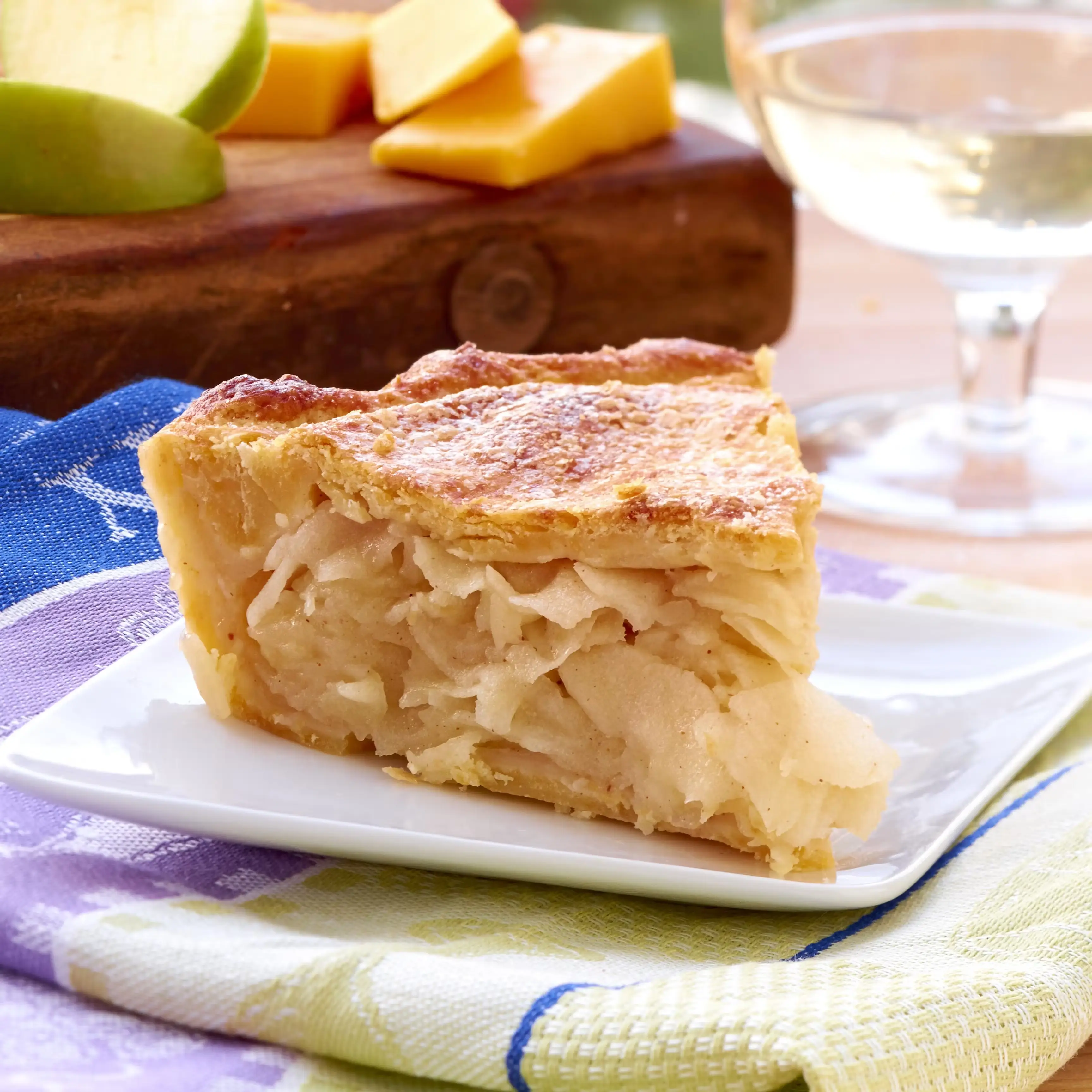 Cheddar Crust Apple Pie