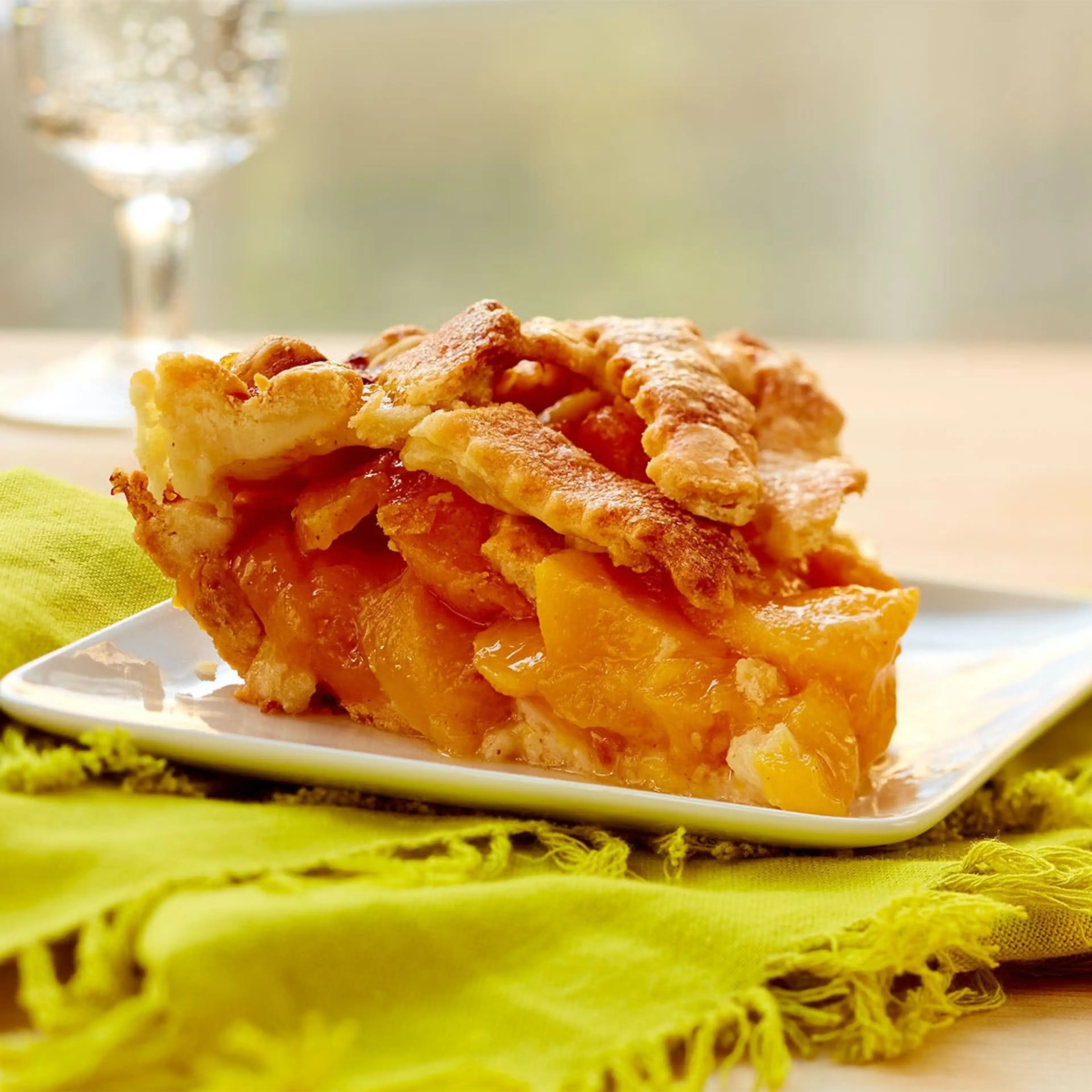 Fresh Georgia Peach Pie