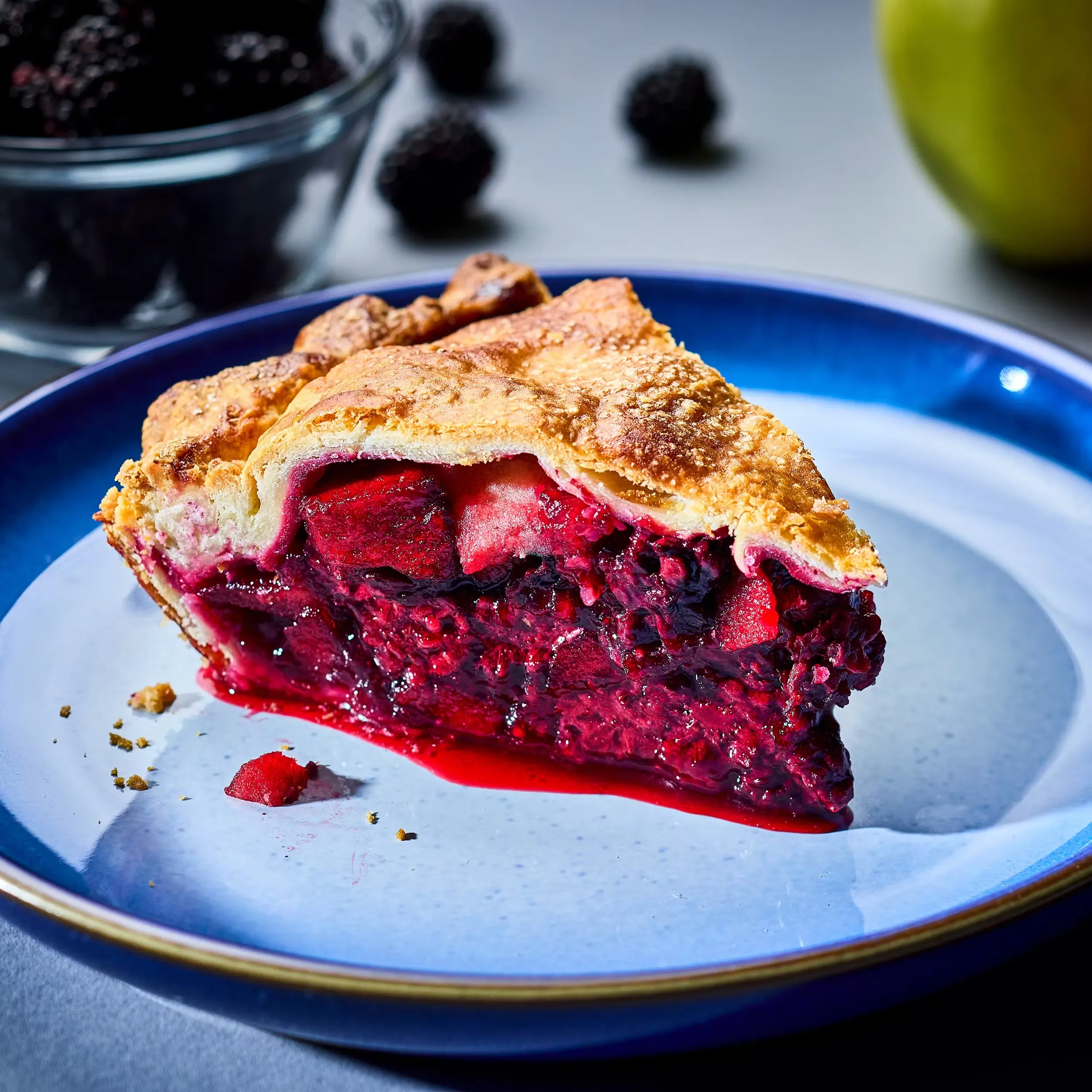 Blackberry Apple Pie