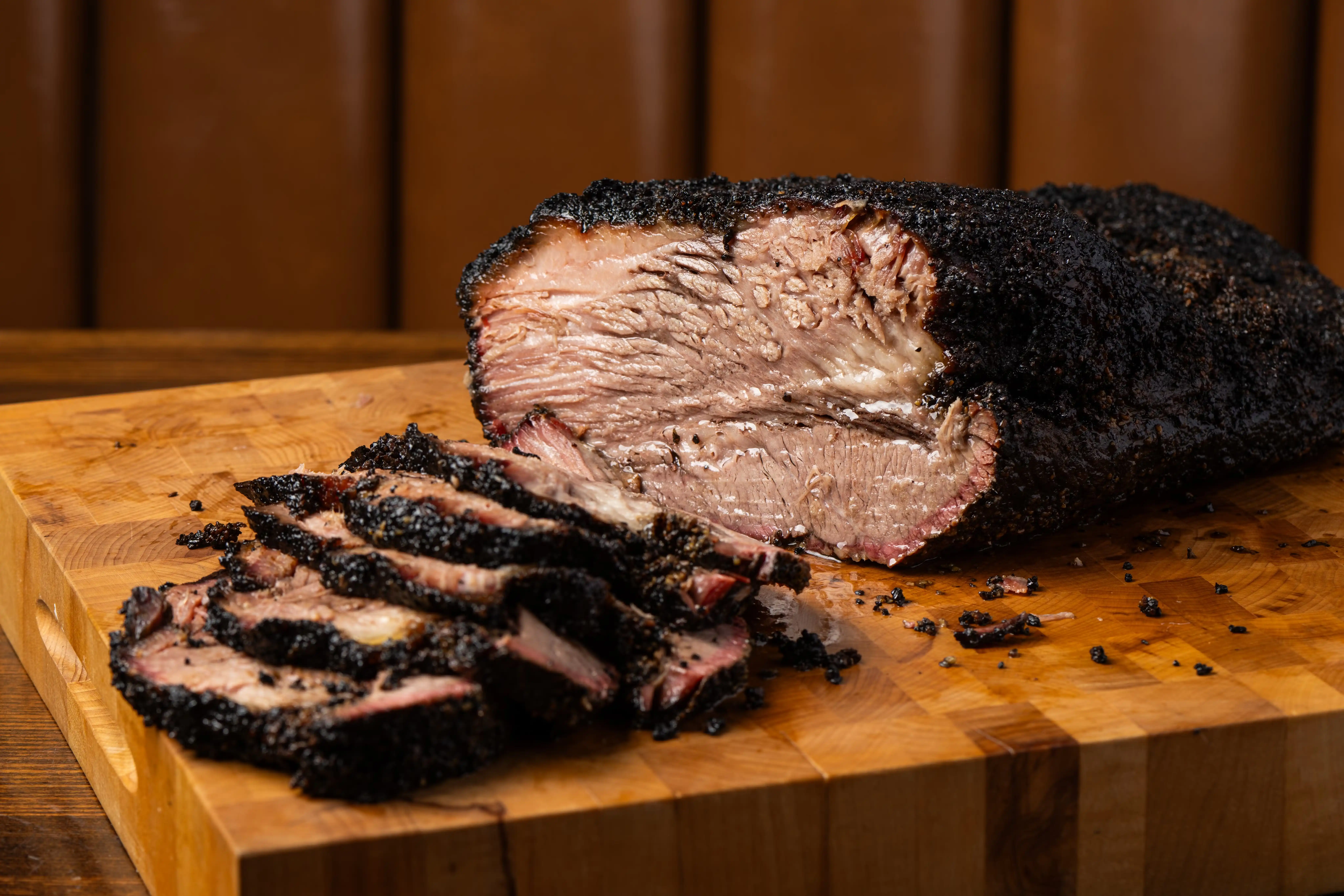 Smoked Whole BBQ Brisket, Unsliced - Serves 16+