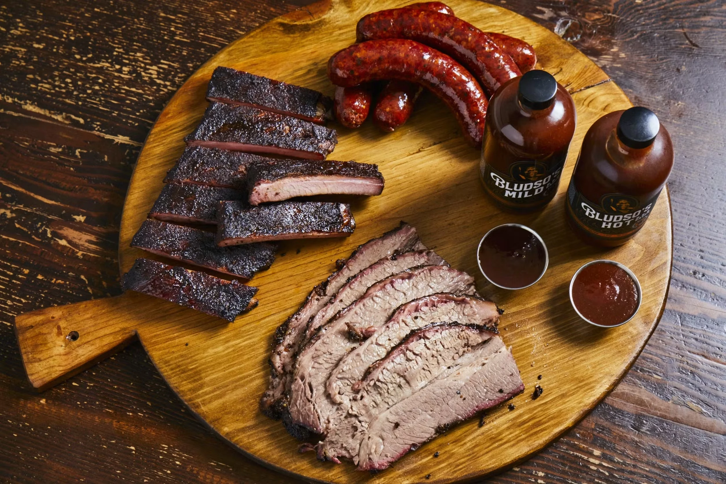 The Holy Trinity BBQ Combo - Brisket, Ribs & Links