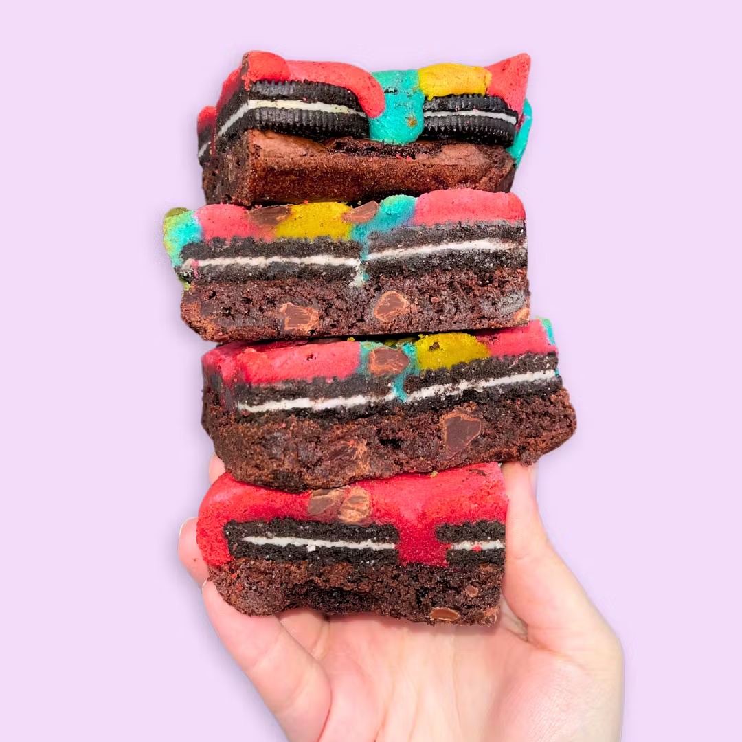 Easter Brookie Squares
