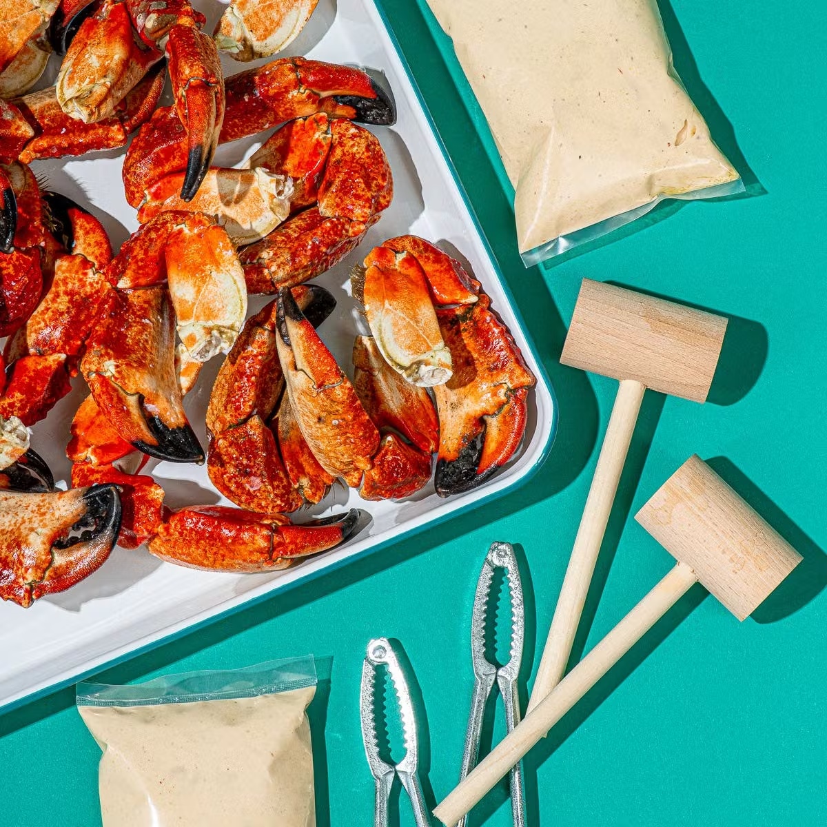 Jumbo Pacific Red Stone Crab Claws