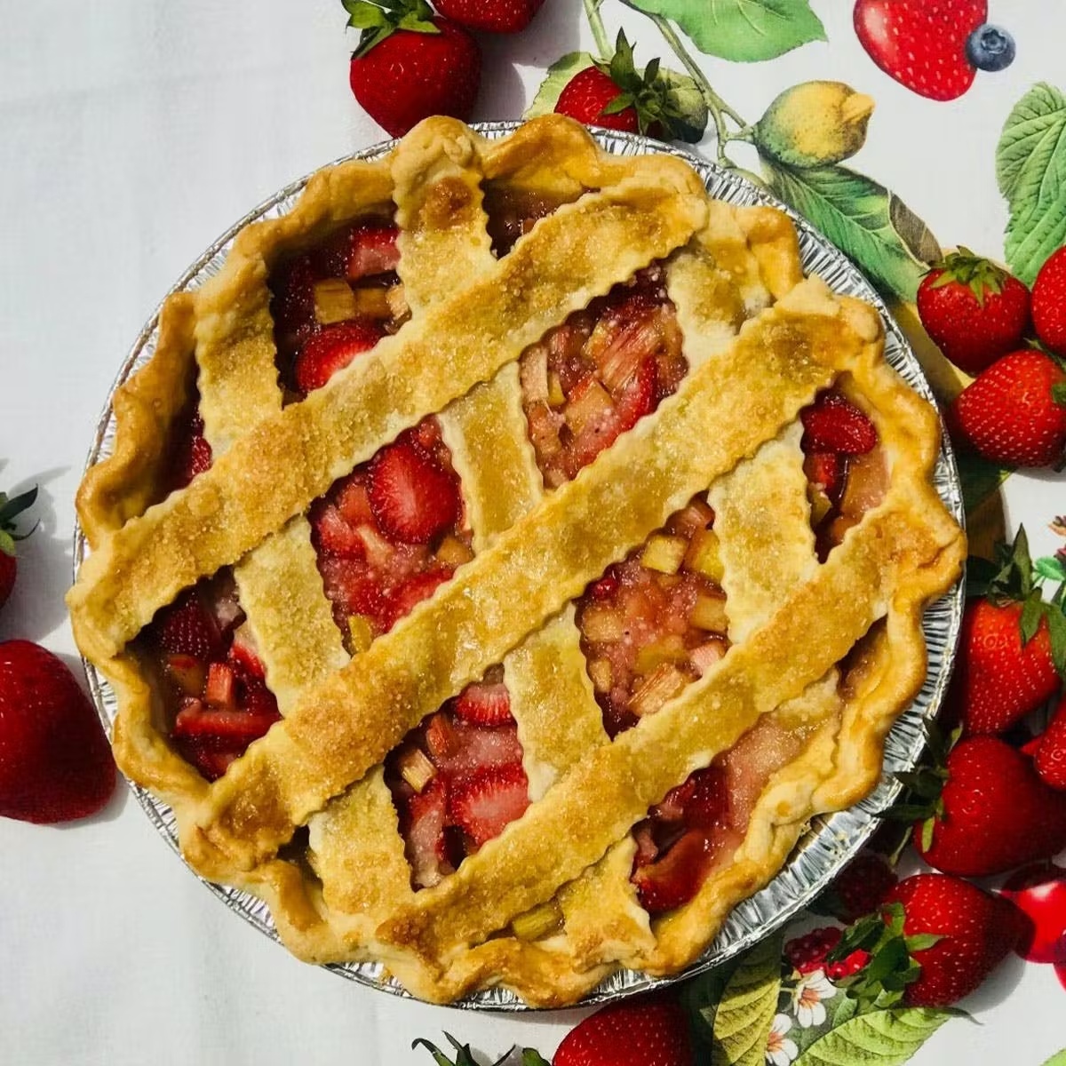 Strawberry Rhubarb Pie