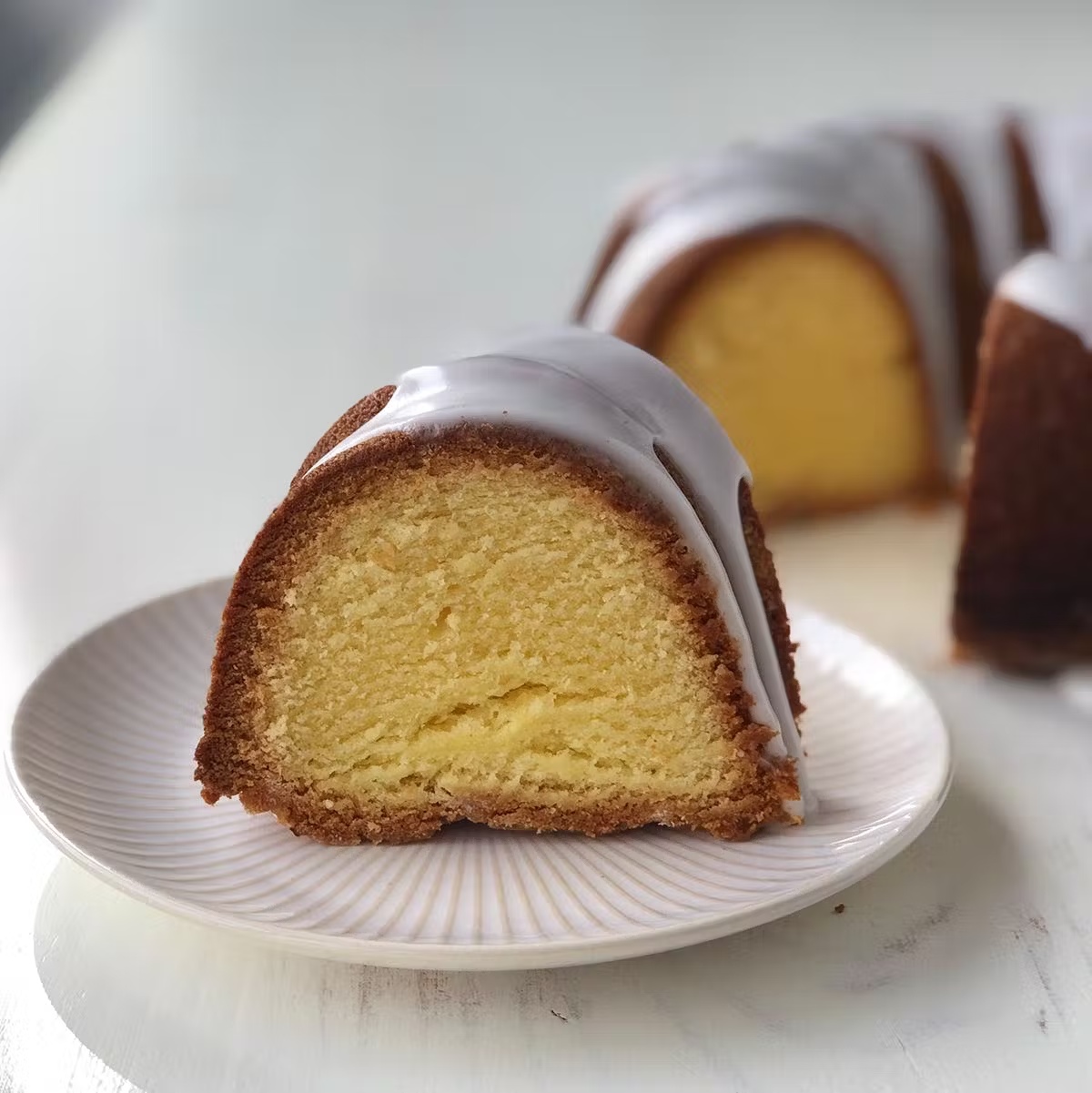 GIANT Lemon Pound Cake