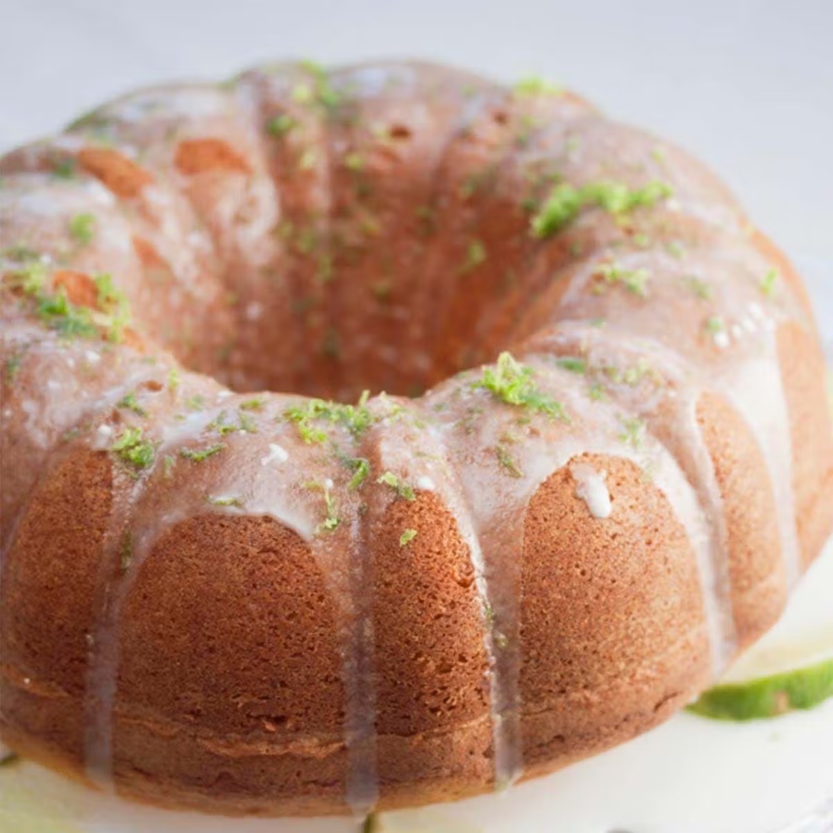 Tequila Lime Bundt Cake