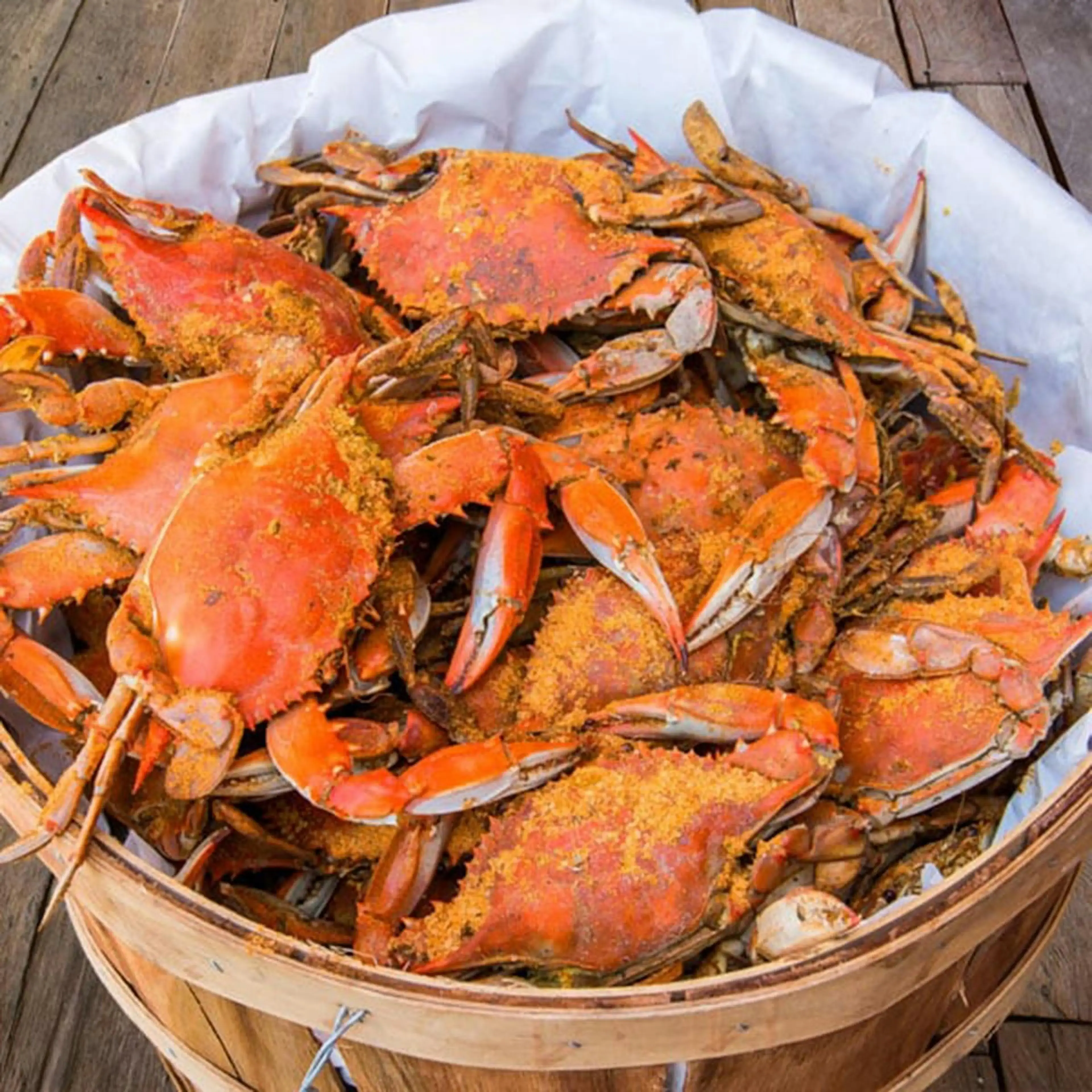 Premium Large Male Maryland Blue Crabs