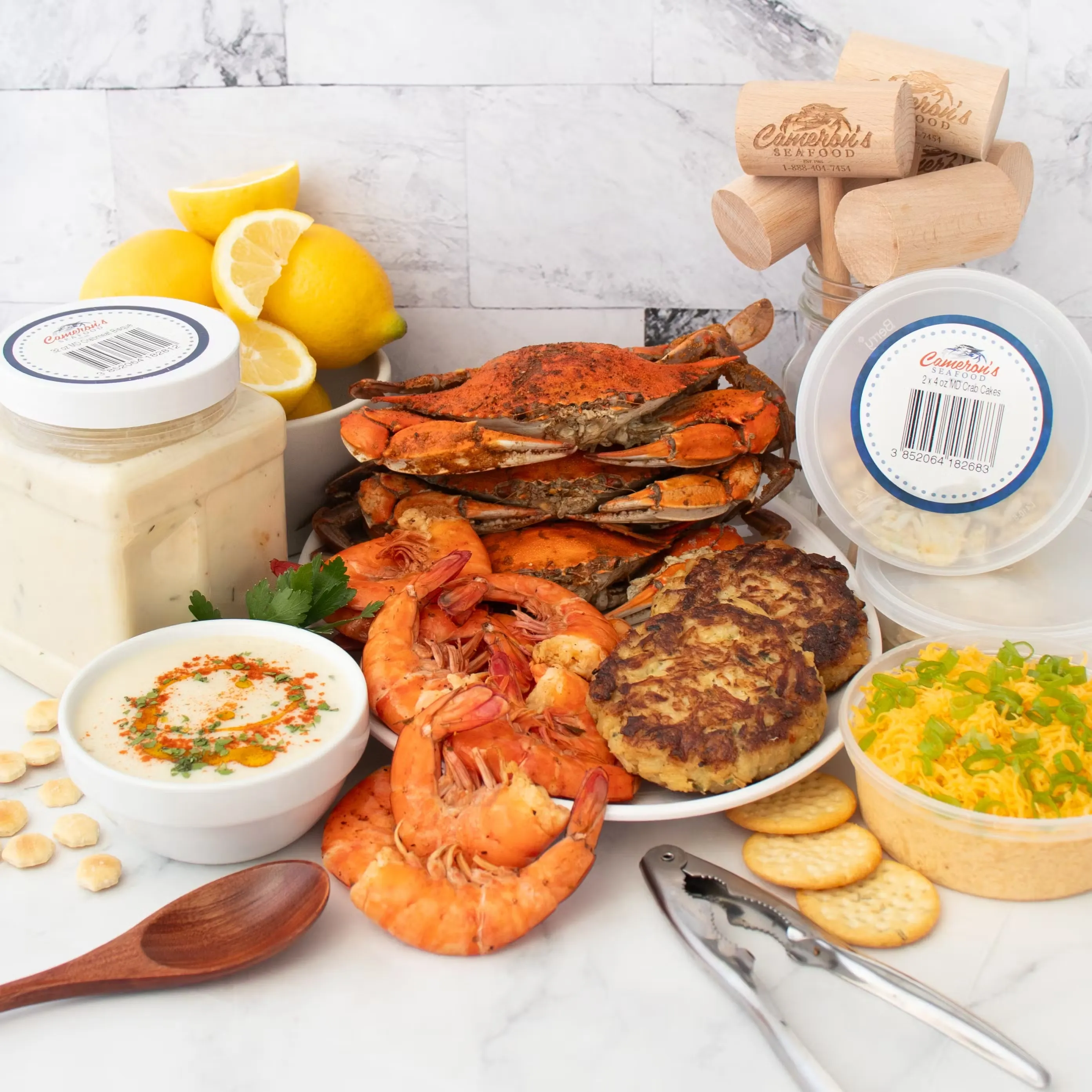 Maryland Seafood Sampler for 6
