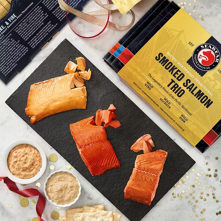 Smoked Salmon Party Box For 8-10