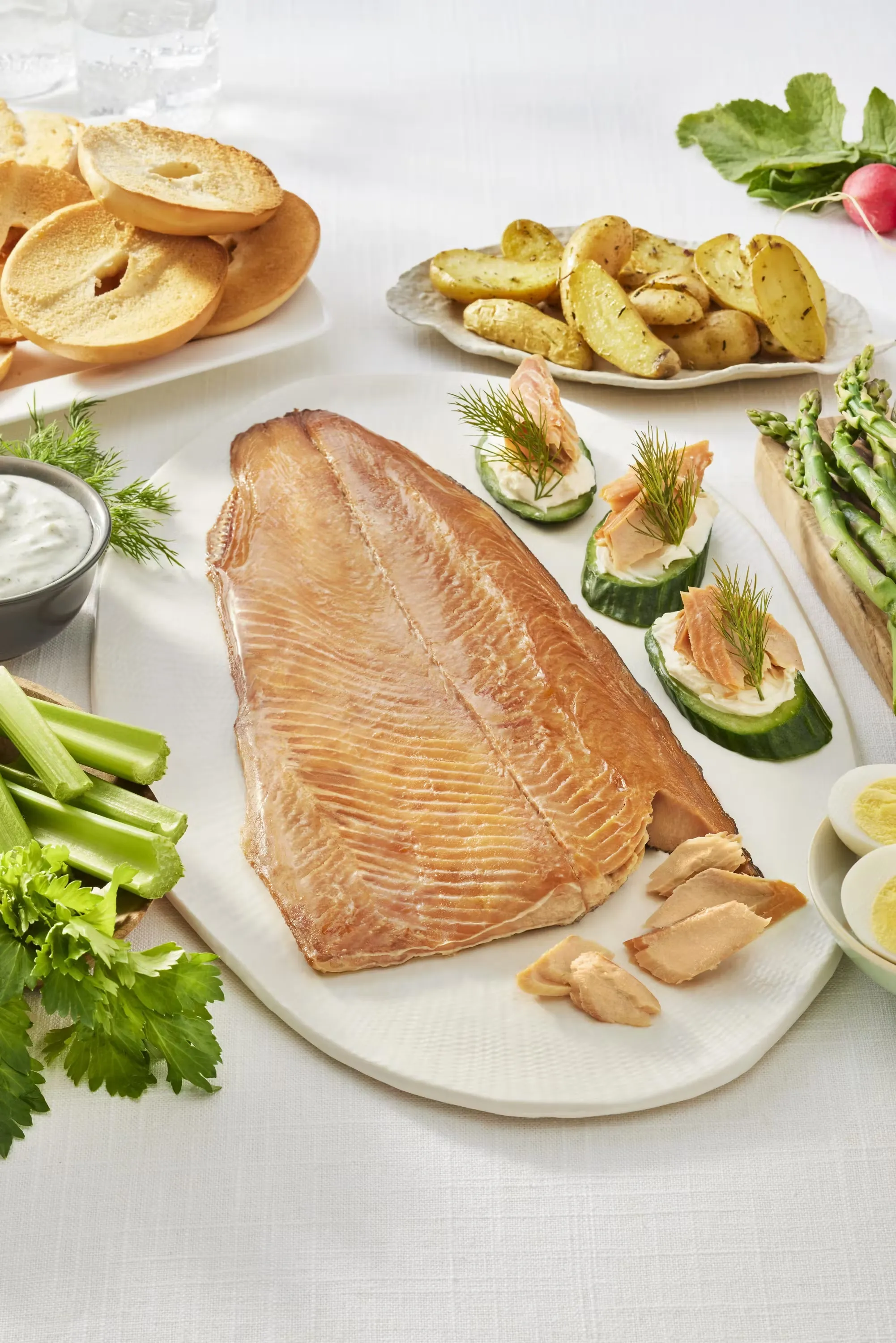 Smoked Salmon Fillet Trio
