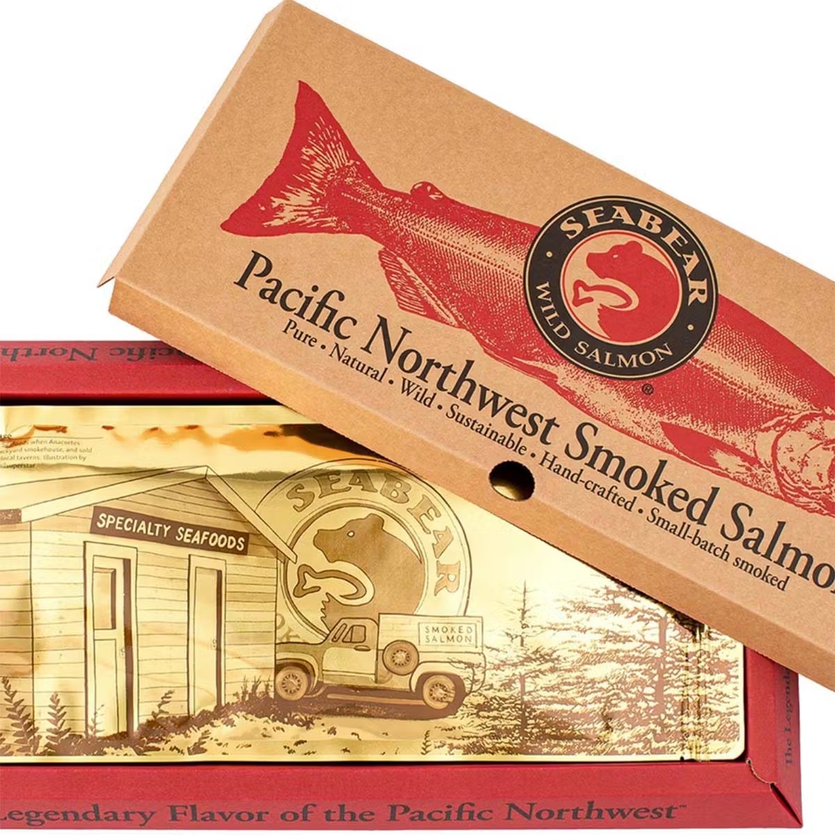 Smoked Wild Sockeye Salmon Gift Box