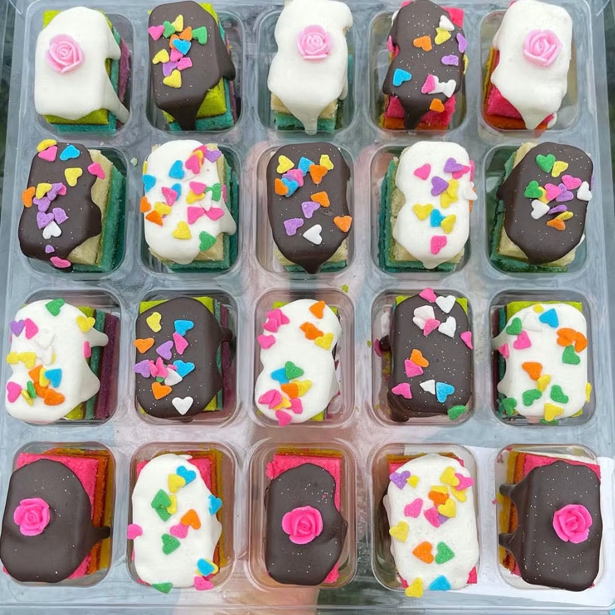 Mother's Day Rainbow Cookies - 20 Pack