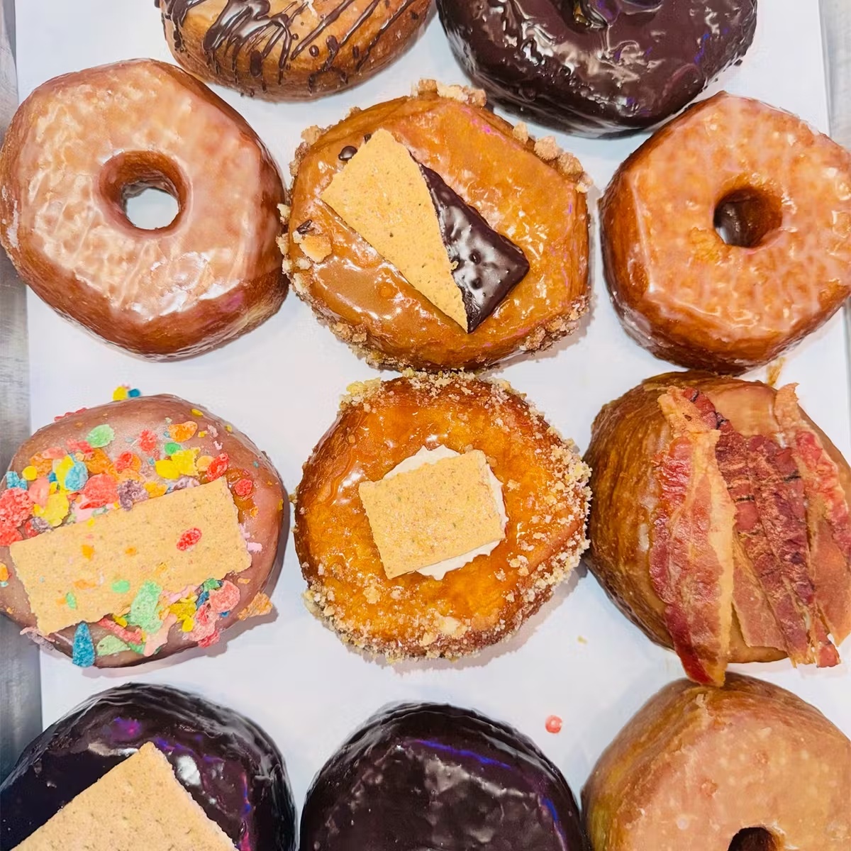 Assorted Croissant Donuts