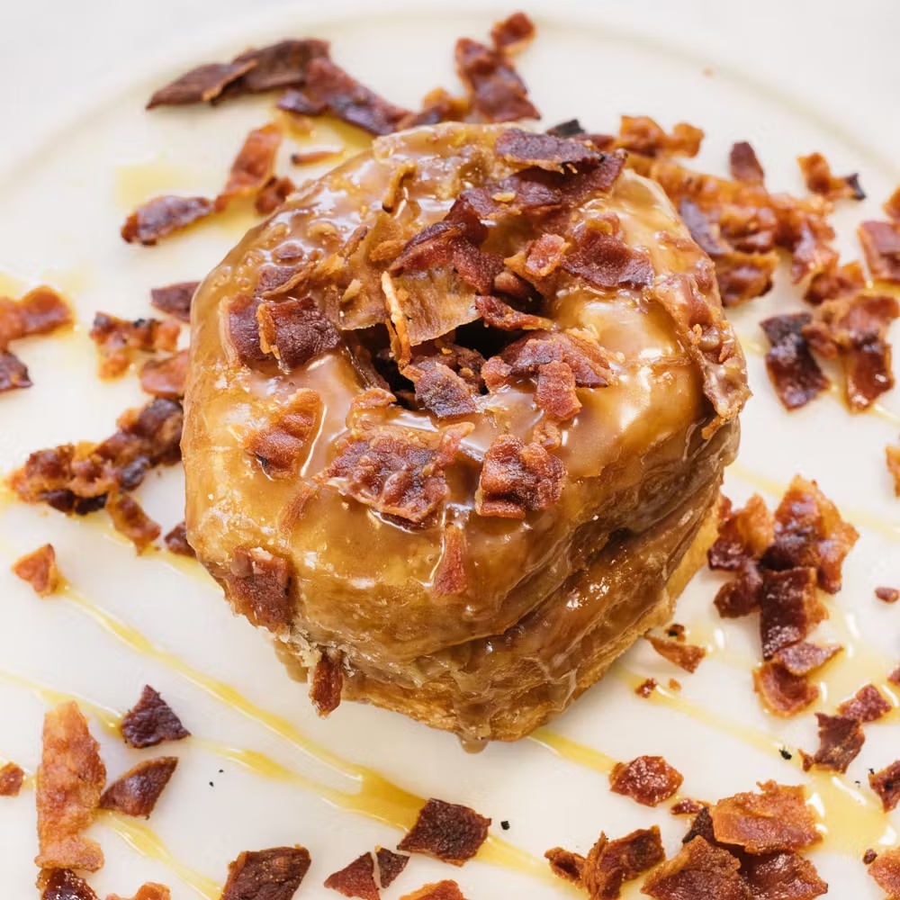 Maple-Glazed Bacon Croissant Donuts - 9 Pack