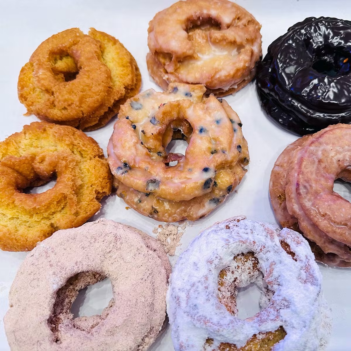 Vegan Assorted Cake Donuts - 12 Pack