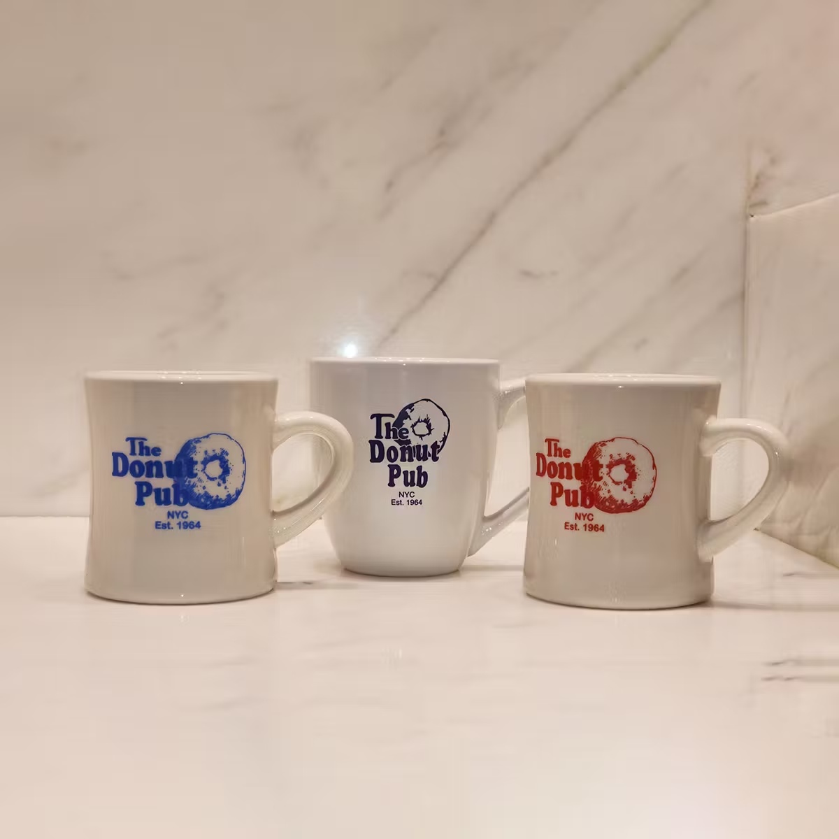 Donut Pub Ceramic Diner Mug