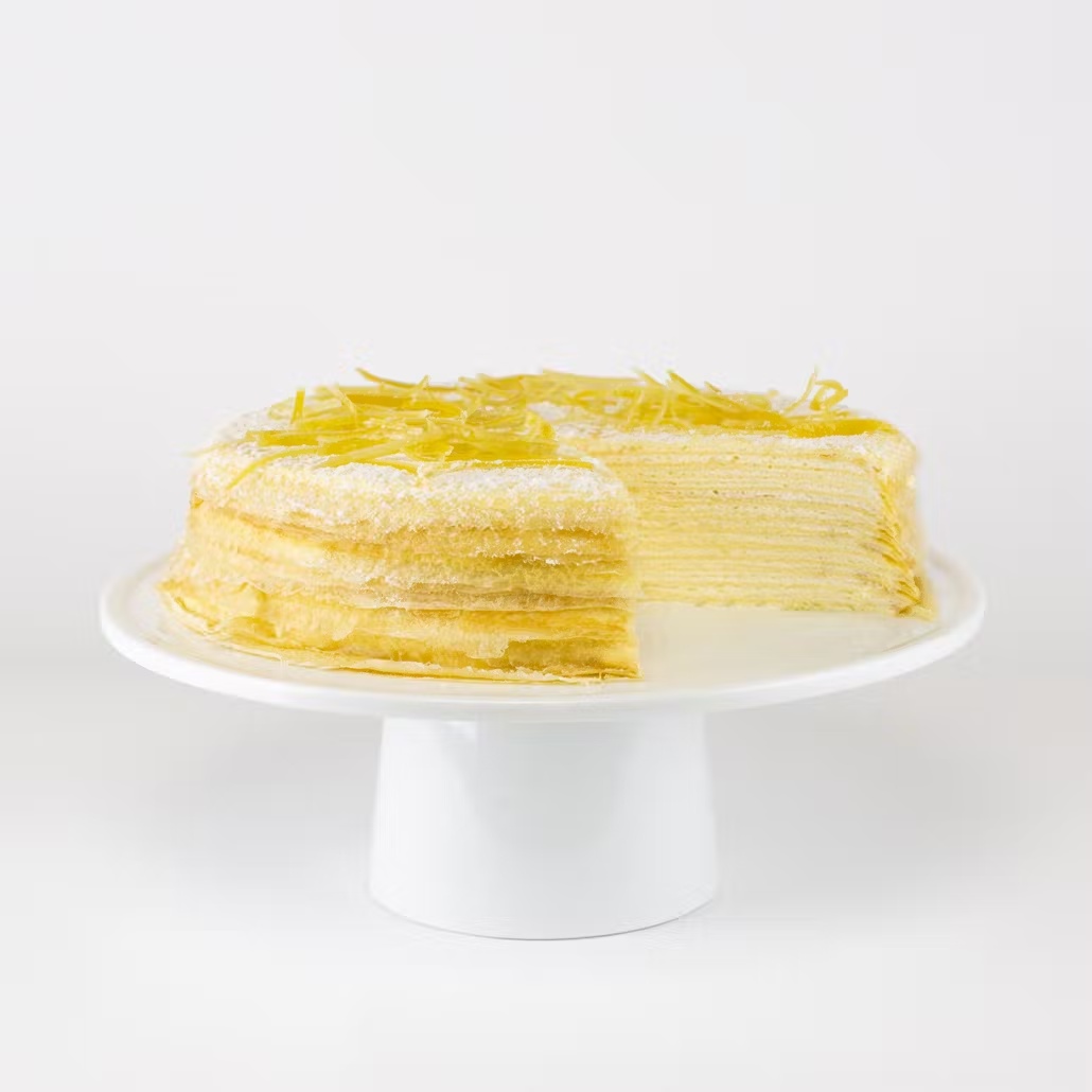Citron Mille CrÃªpes Cake