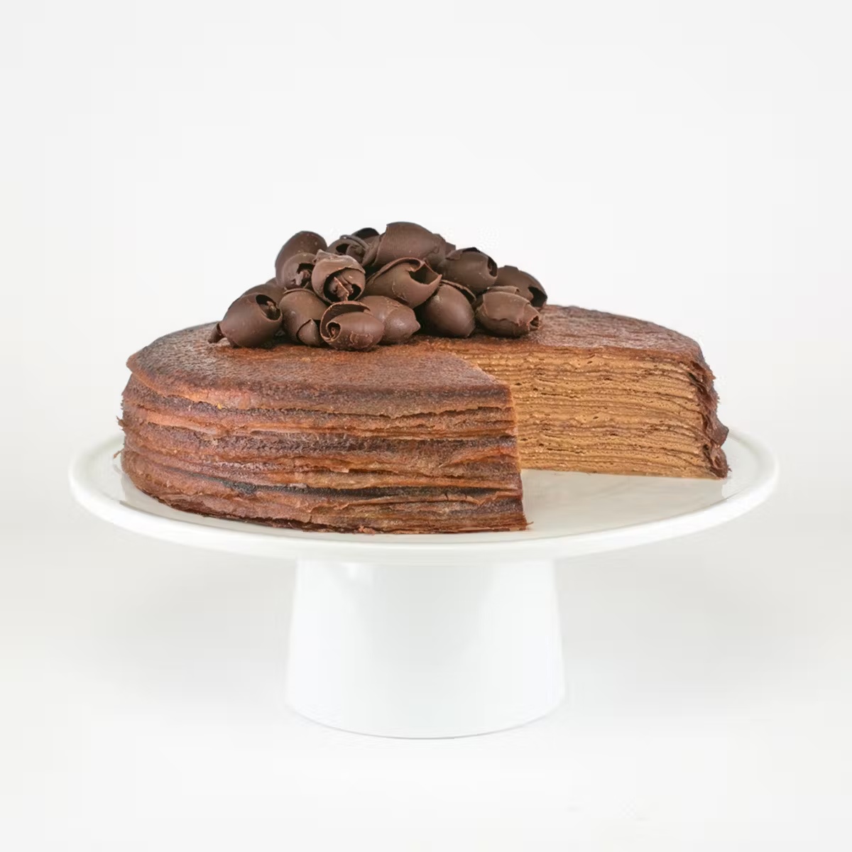 Chocolate Mille CrÃªpes Cake