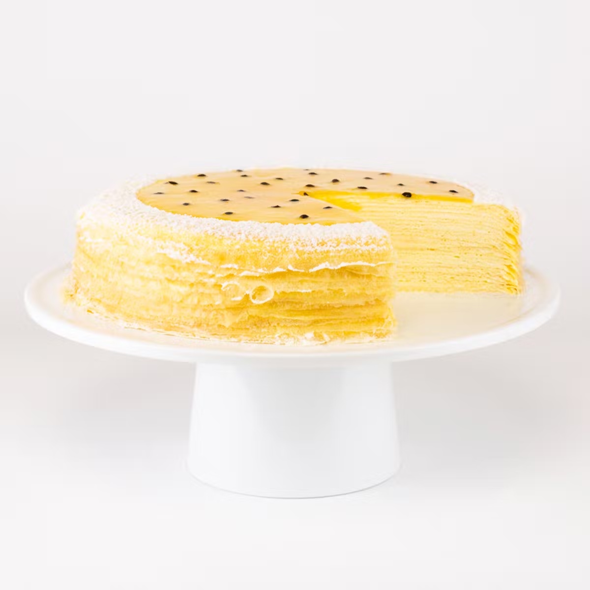 Passion Fruit Mille CrÃªpes Cake