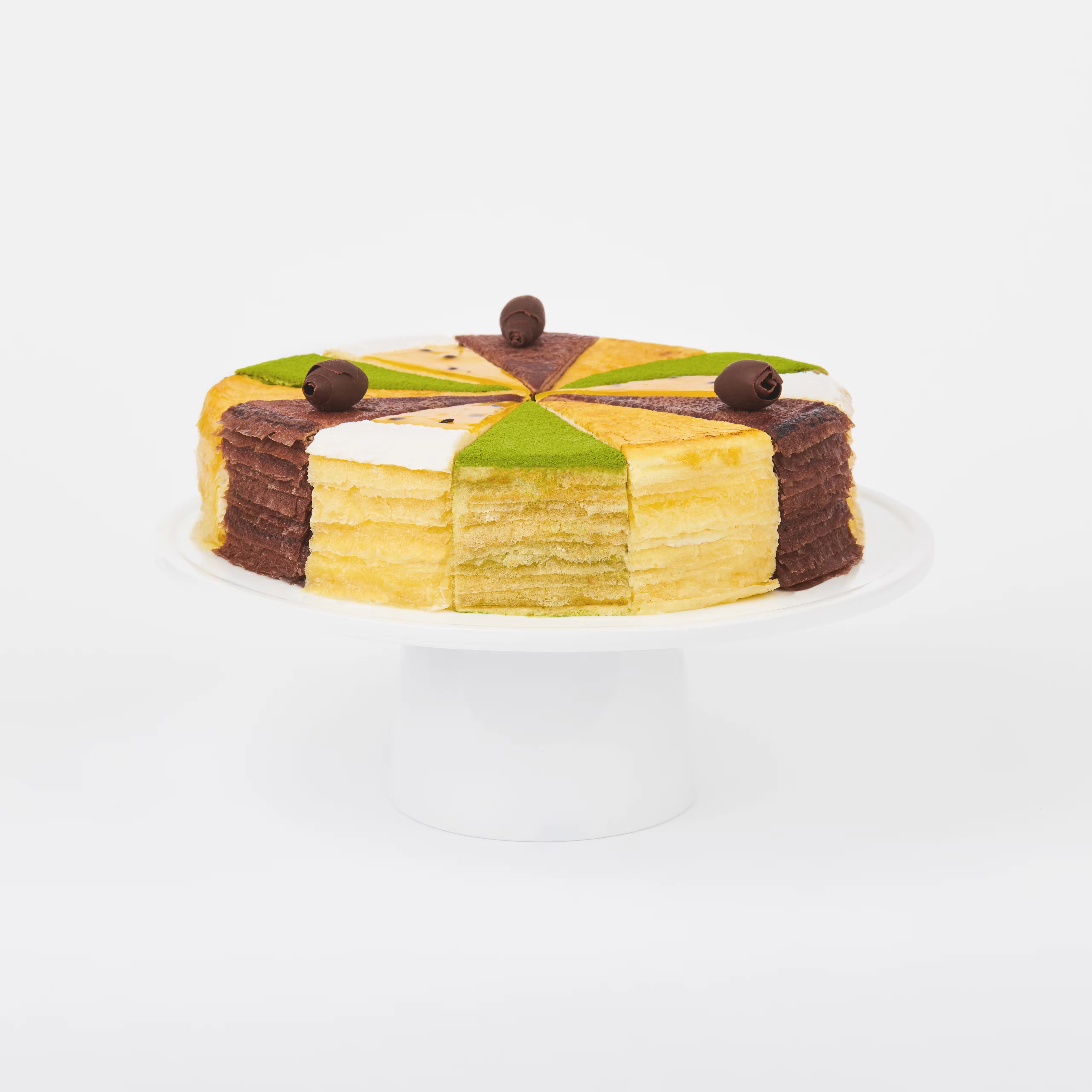 "Slice of the Best" CrÃªpes Cake: Passion Collection