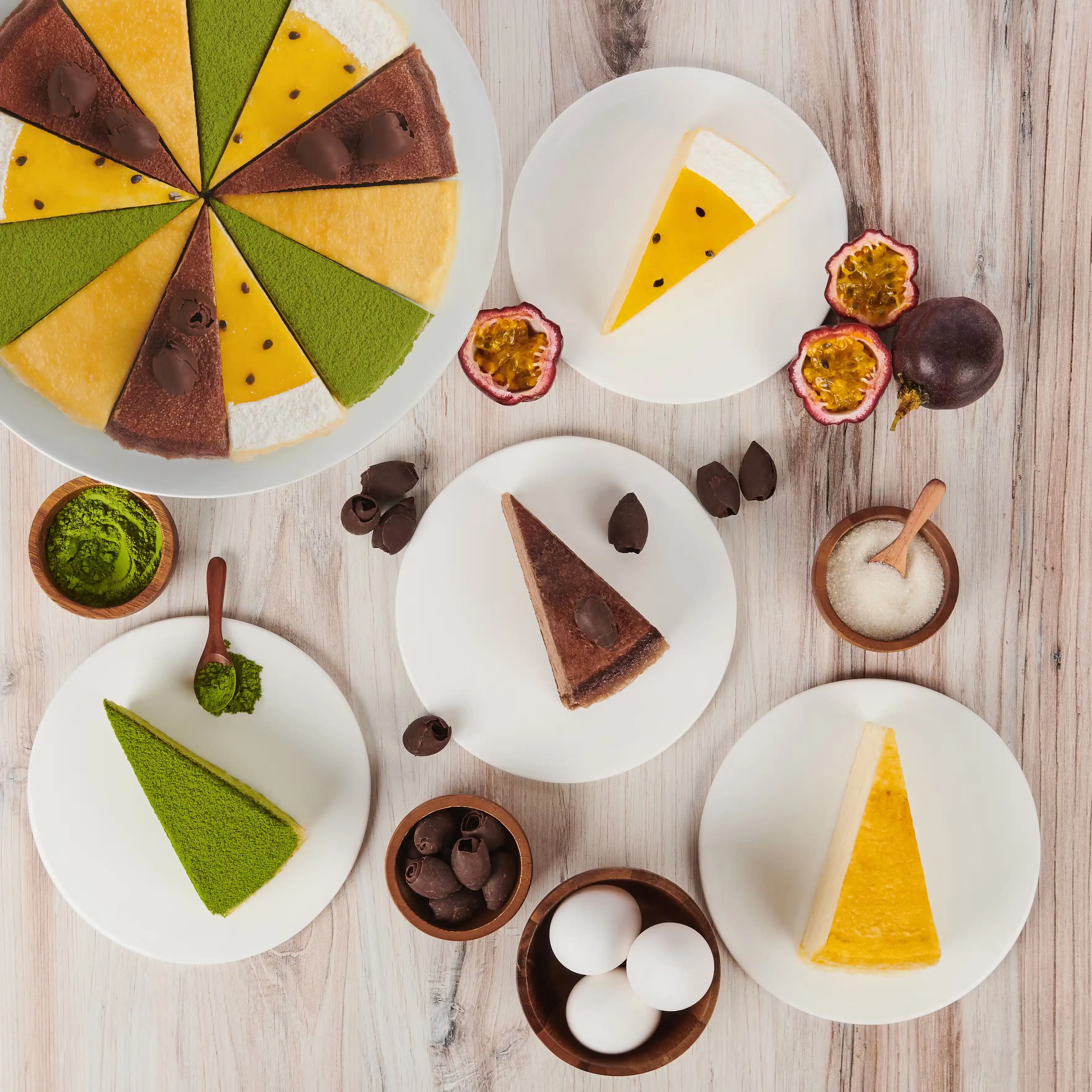 "Slice of the Best" Crêpes Cake: Passion Collection