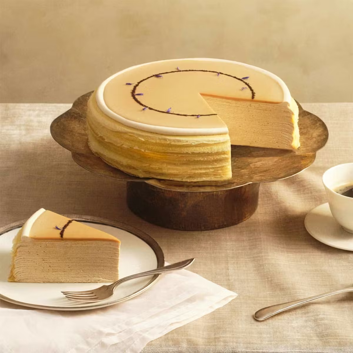 Earl Grey Mille CrÃªpes Cake