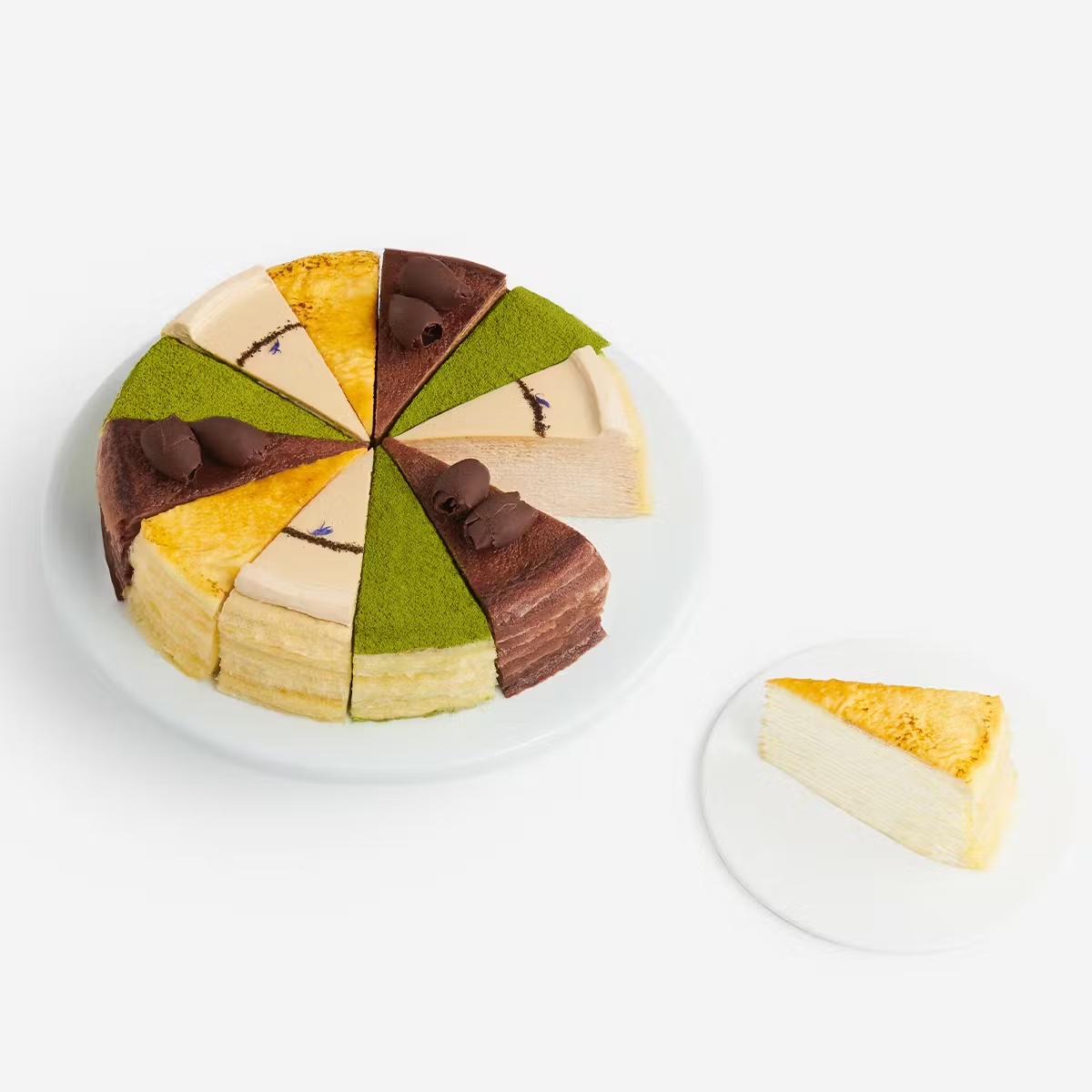 "Slice of the Best" Mille Crêpes Cake: Classic Collection