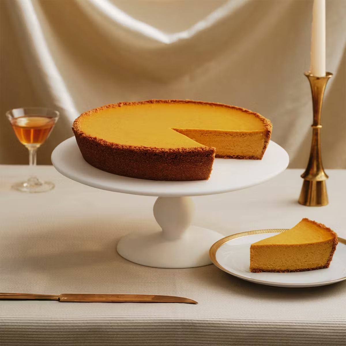 Pumpkin Nuage Cake