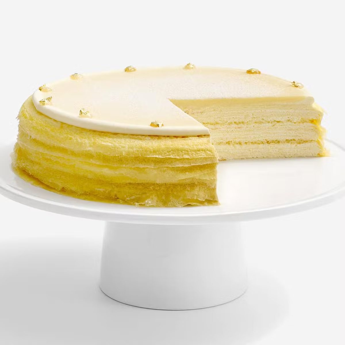 Dassai Blue Sake Mille CrÃªpes Cake