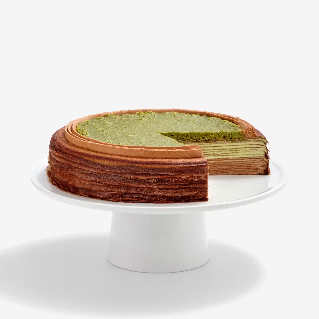 Dubai Chocolate Mille CrÃªpes Cake