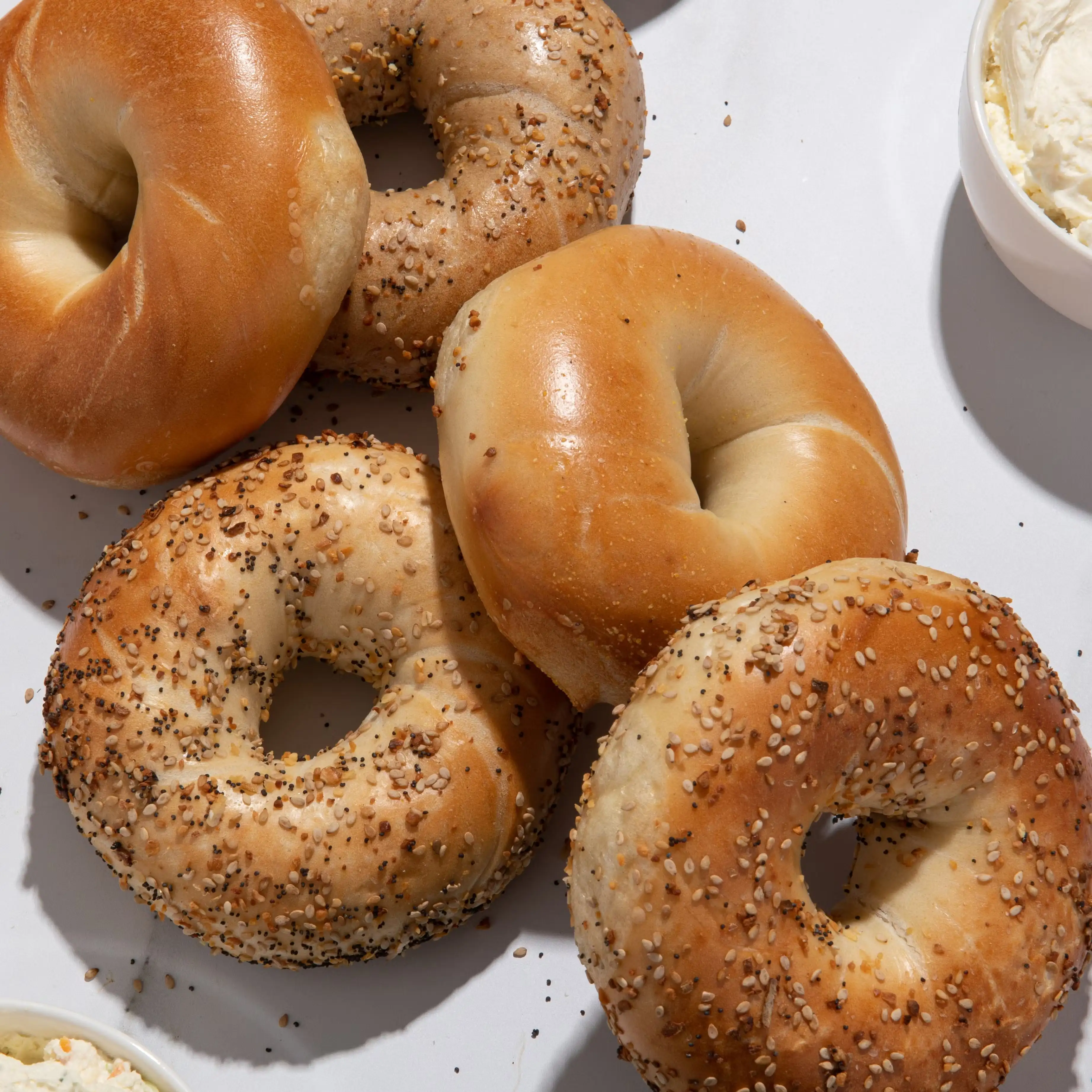 Bagels + Caviar for 4