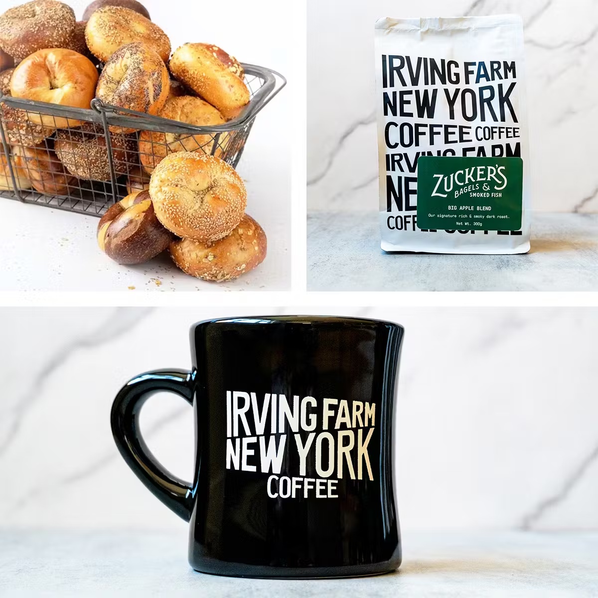 "Bagels & Brewsâ Zuckerâs x Irving Farm Coffee Set