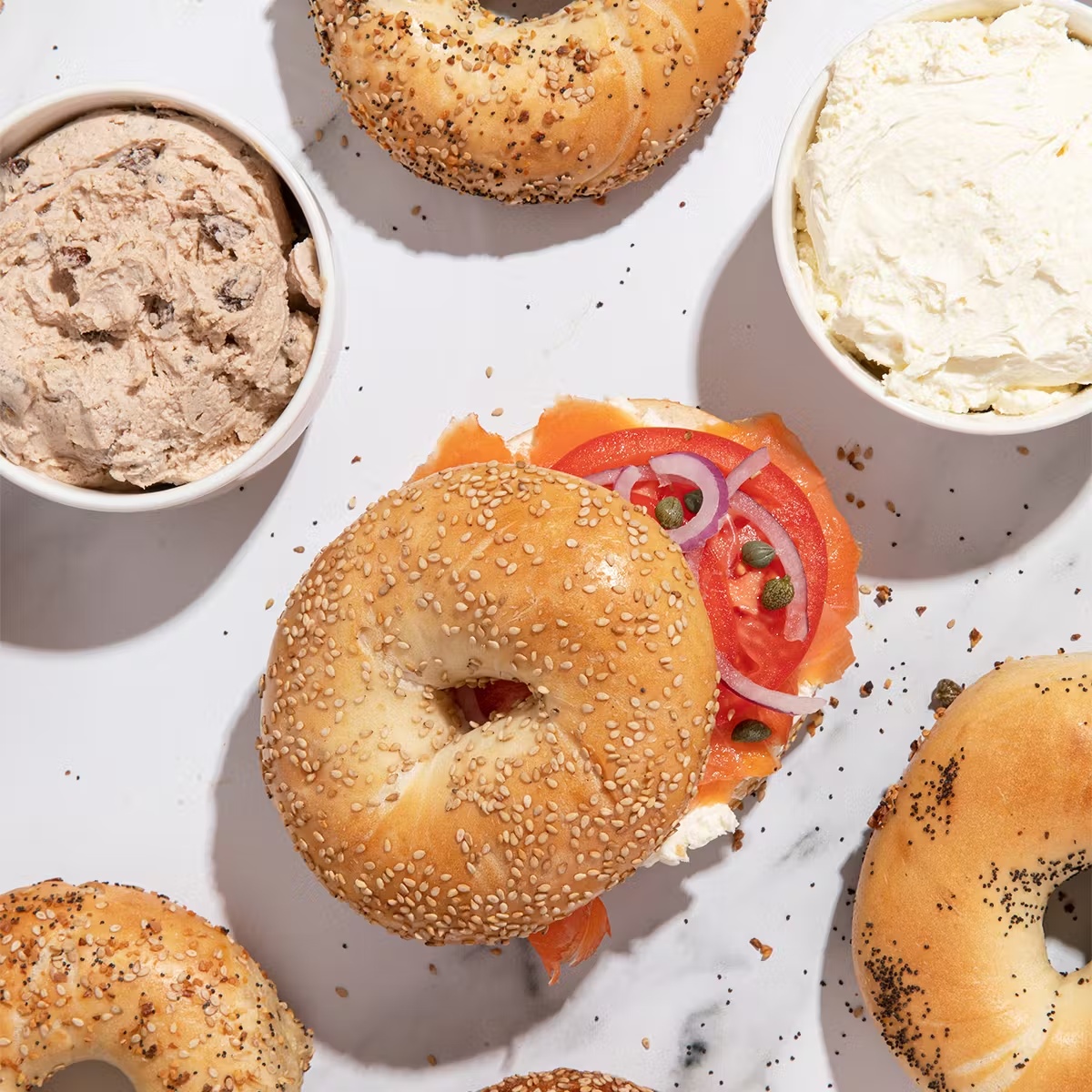 "Bagels & Brewsâ Zuckerâs x Irving Farm Coffee Set