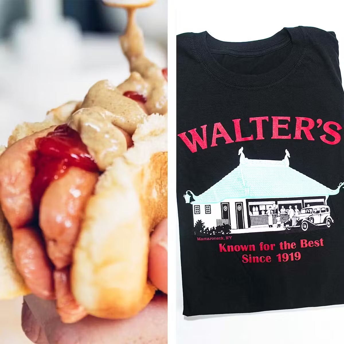 Walter's Hot Dog Kit + T-Shirt Gift Set